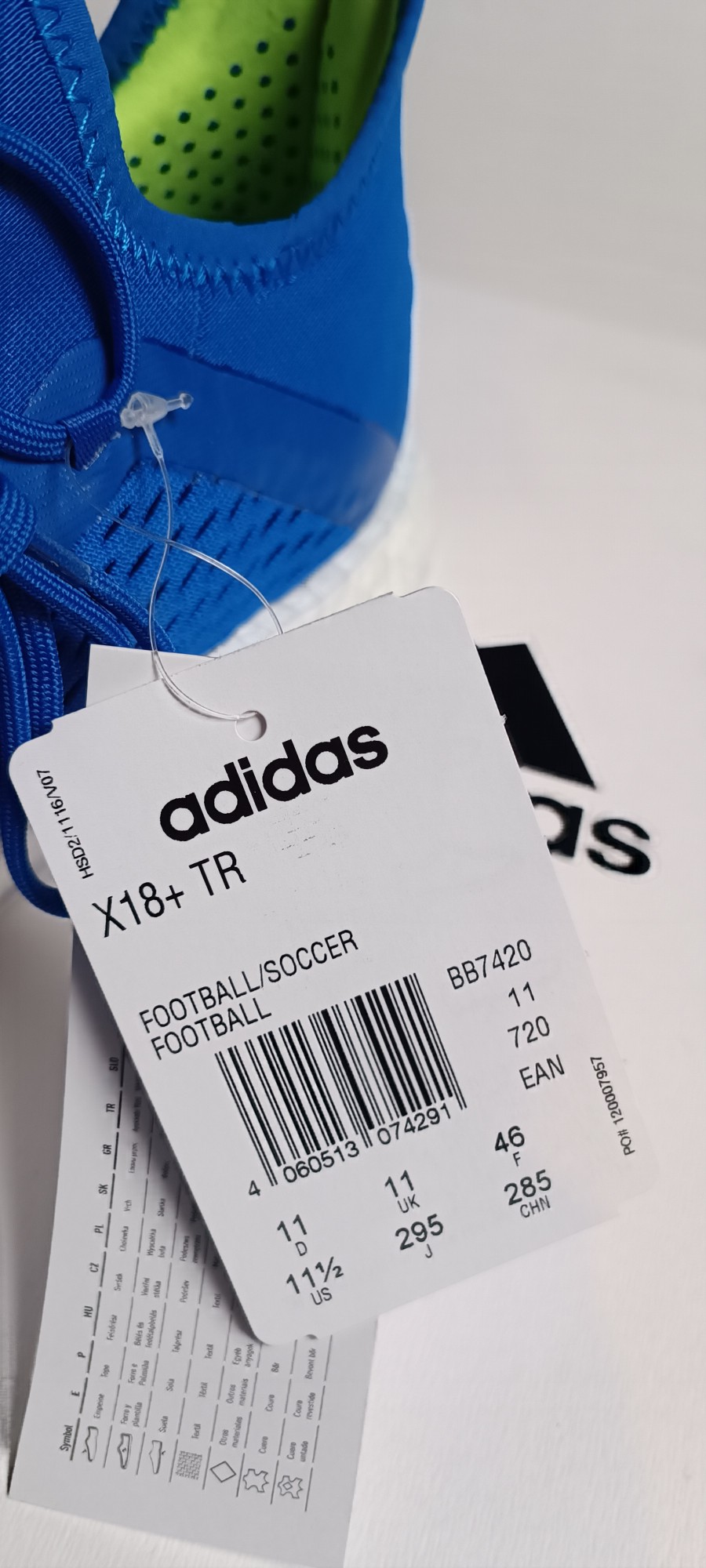 X 18+ TR World Cup 'Football Blue' (2018) Limited Collection BB7420 - 19