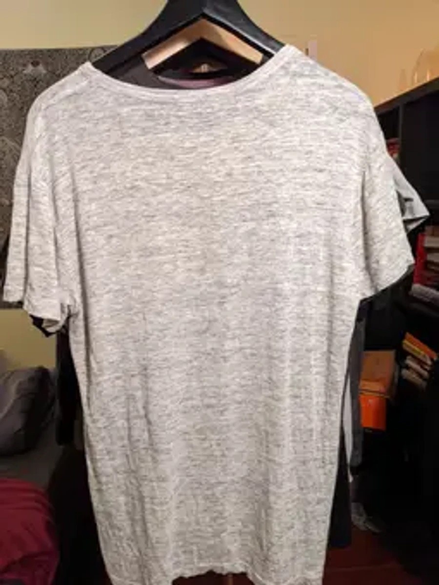 Linen Tee Tan - Size xs - 2