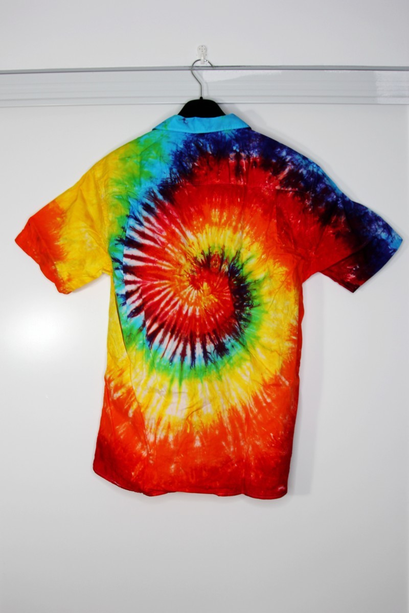 Gitman Bros. Vintage - BNWT SS19 GITMAN BROS. VINTAGE TIE-DYE CAMP SHIRT L - 3