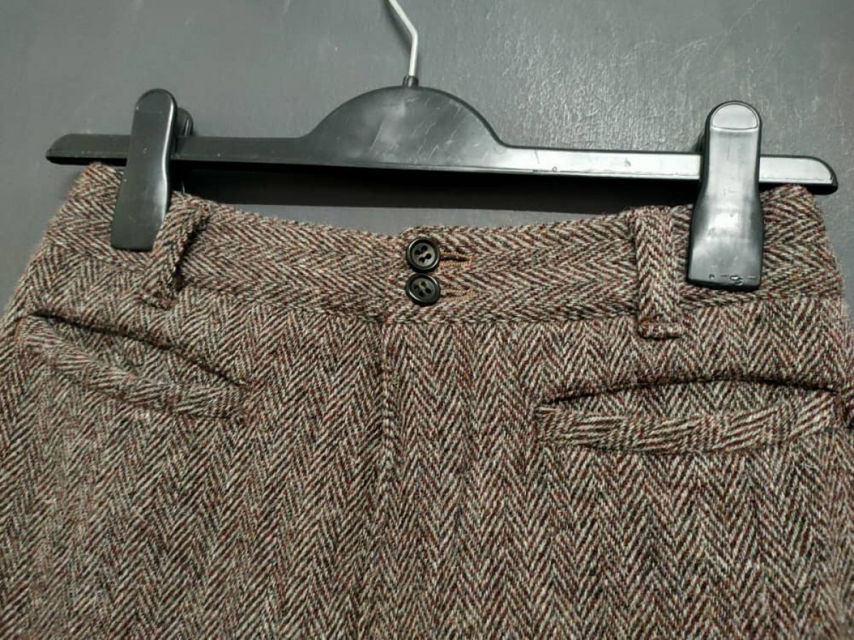 Cashmere & Wool - Nice Claup Wool Wide Leg Cropped Pant - 3