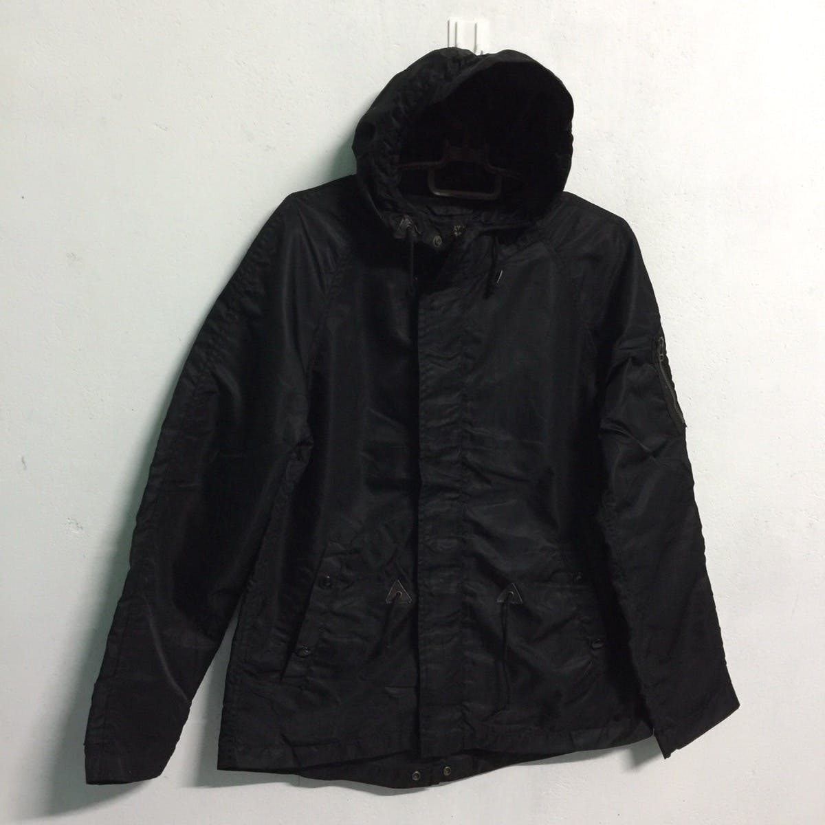Type Combat Jacket Schott NYC Cap style hoodie jacket - 4