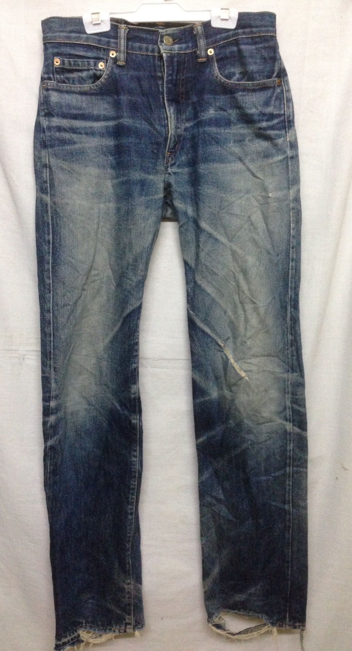 Blue Blue Pure Indigo Ripped Denim By Hollywood Ranch - 1