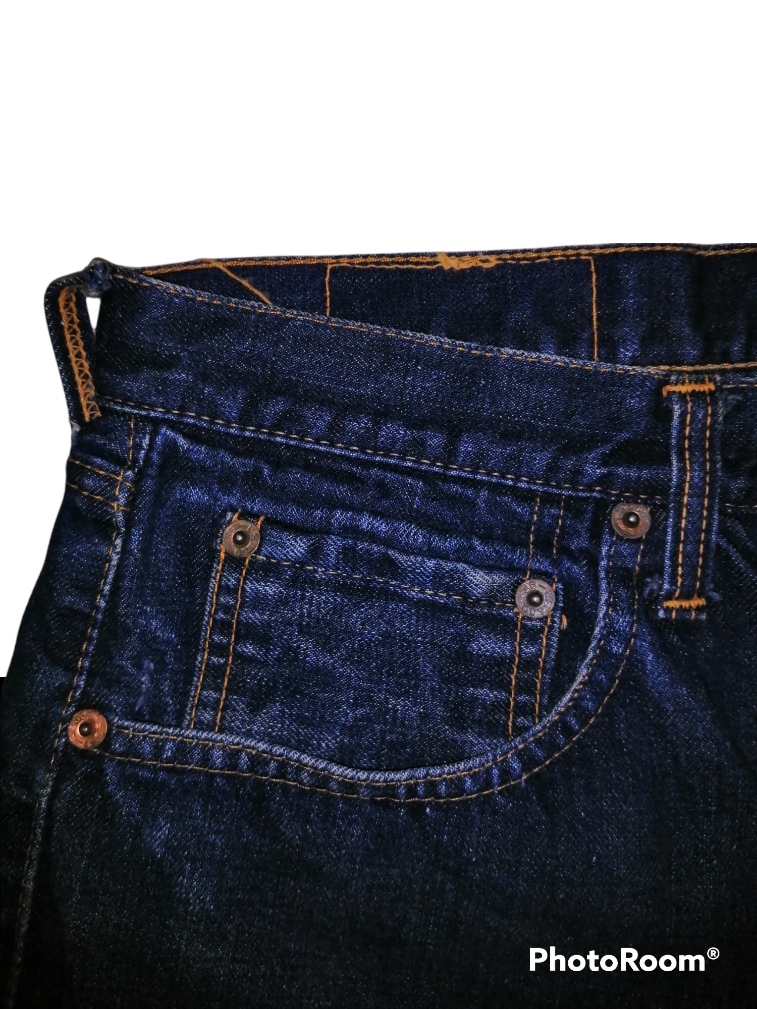 Vintage - VTG LEVIS 505 BIG E NON SELVEDGE PATCHES CROPPED SHORT DENIM - 6