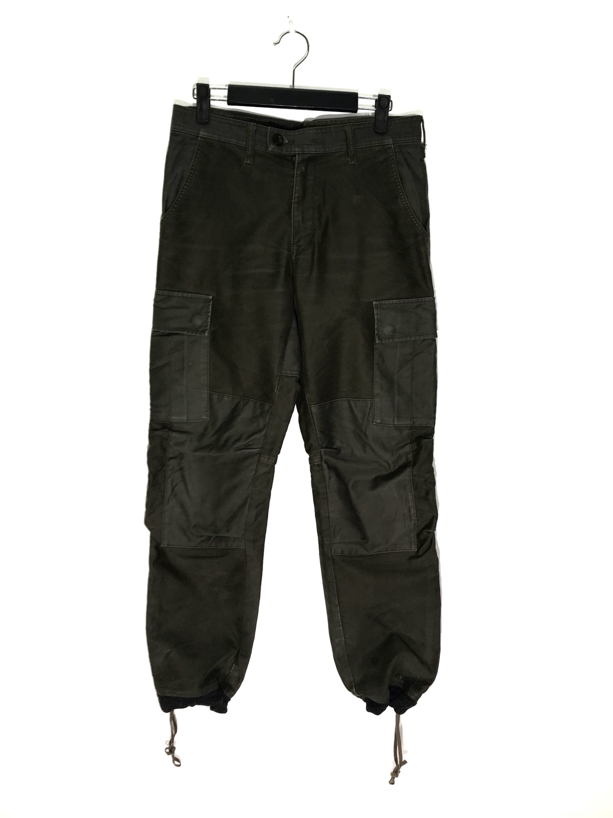 Japanese Brand - Disciple Motorcyclist Bondage Parachute Cargo Pants - 1