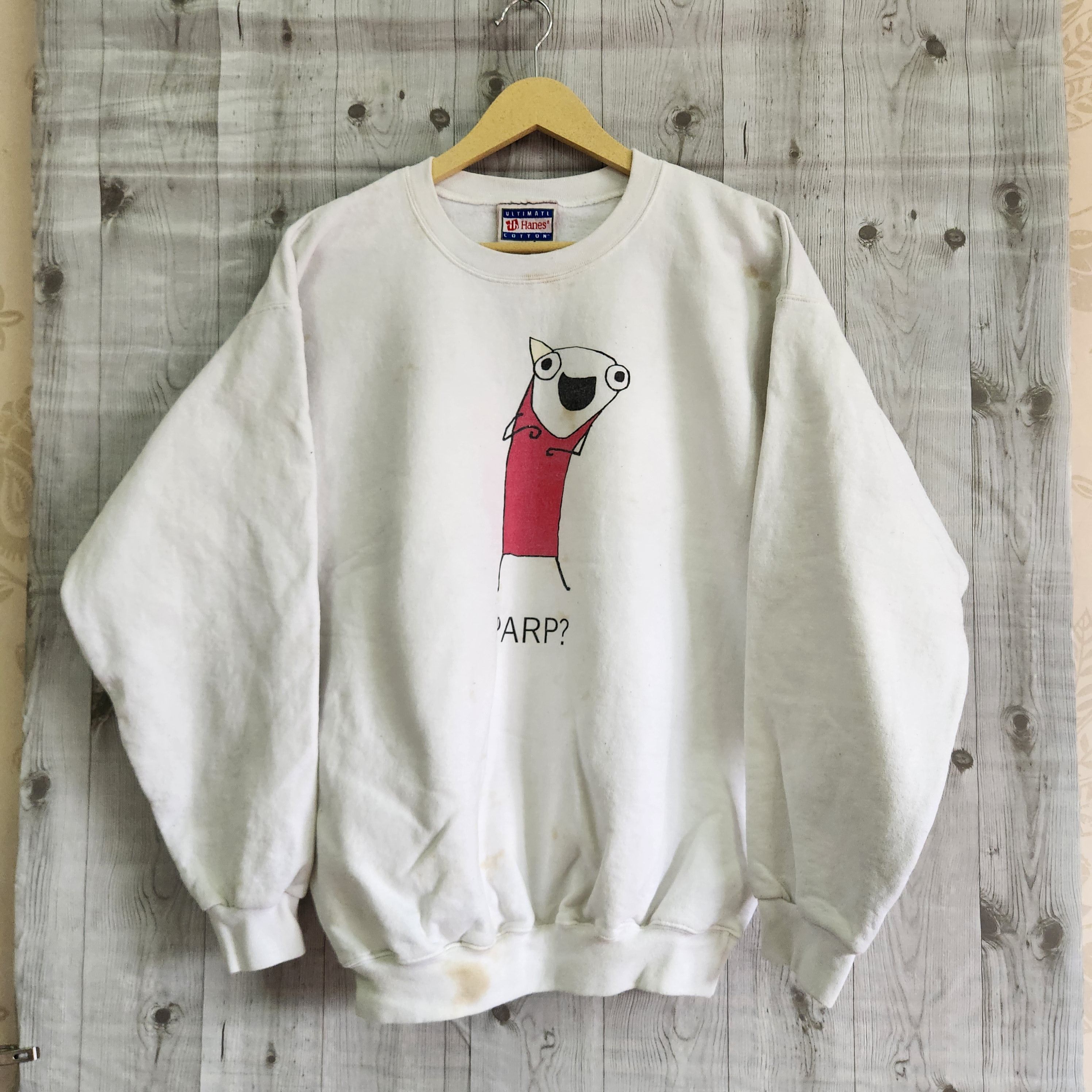 Parp Vintage Jumper Sweater Hanes 1990s - 1