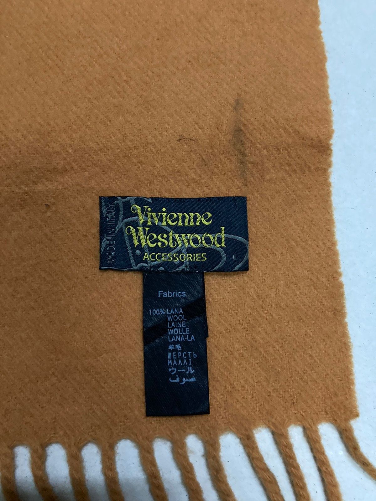 Vivienne Westwood Wool Muffler Scarf - 7