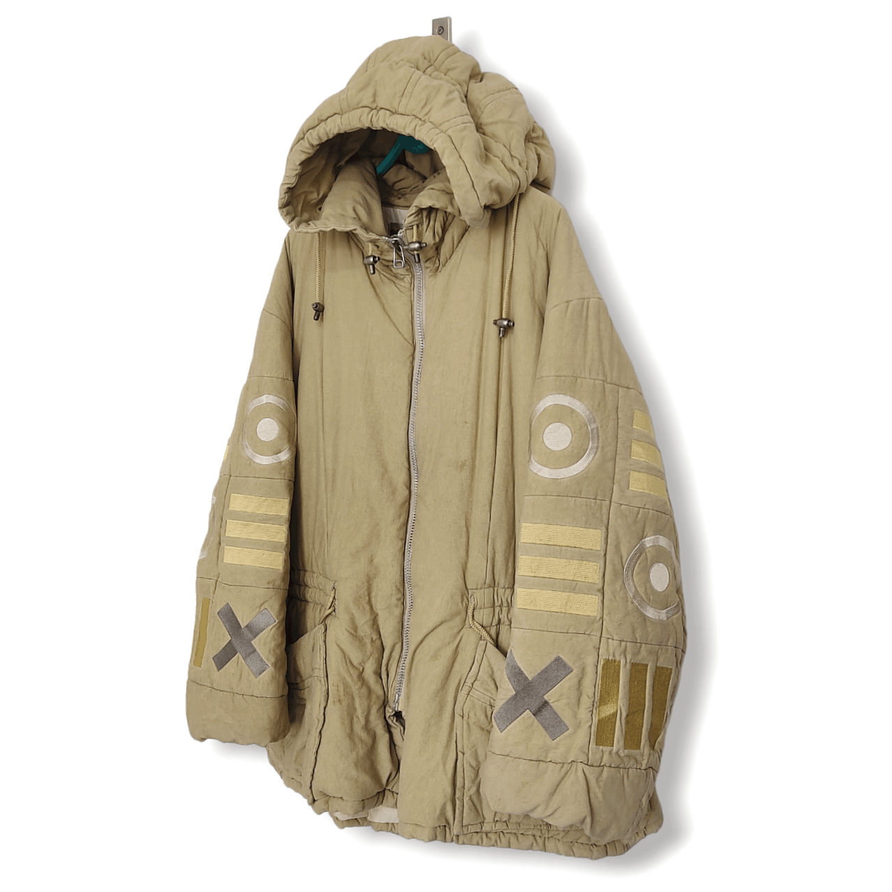 Very Rare - ISSEY MIYAKE AW1991 IRVING HIEROGLYPH Parka Jacket - 3