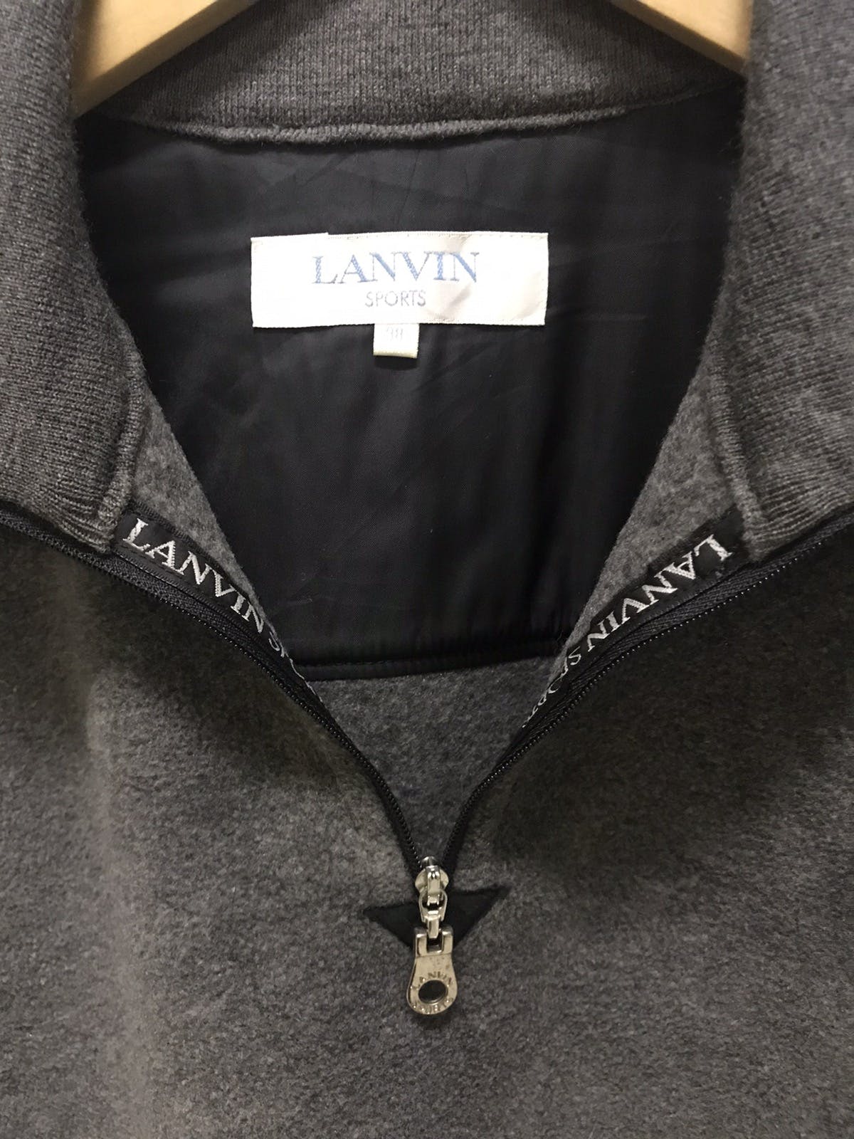 Lanvin sport fleece half zipper - 6
