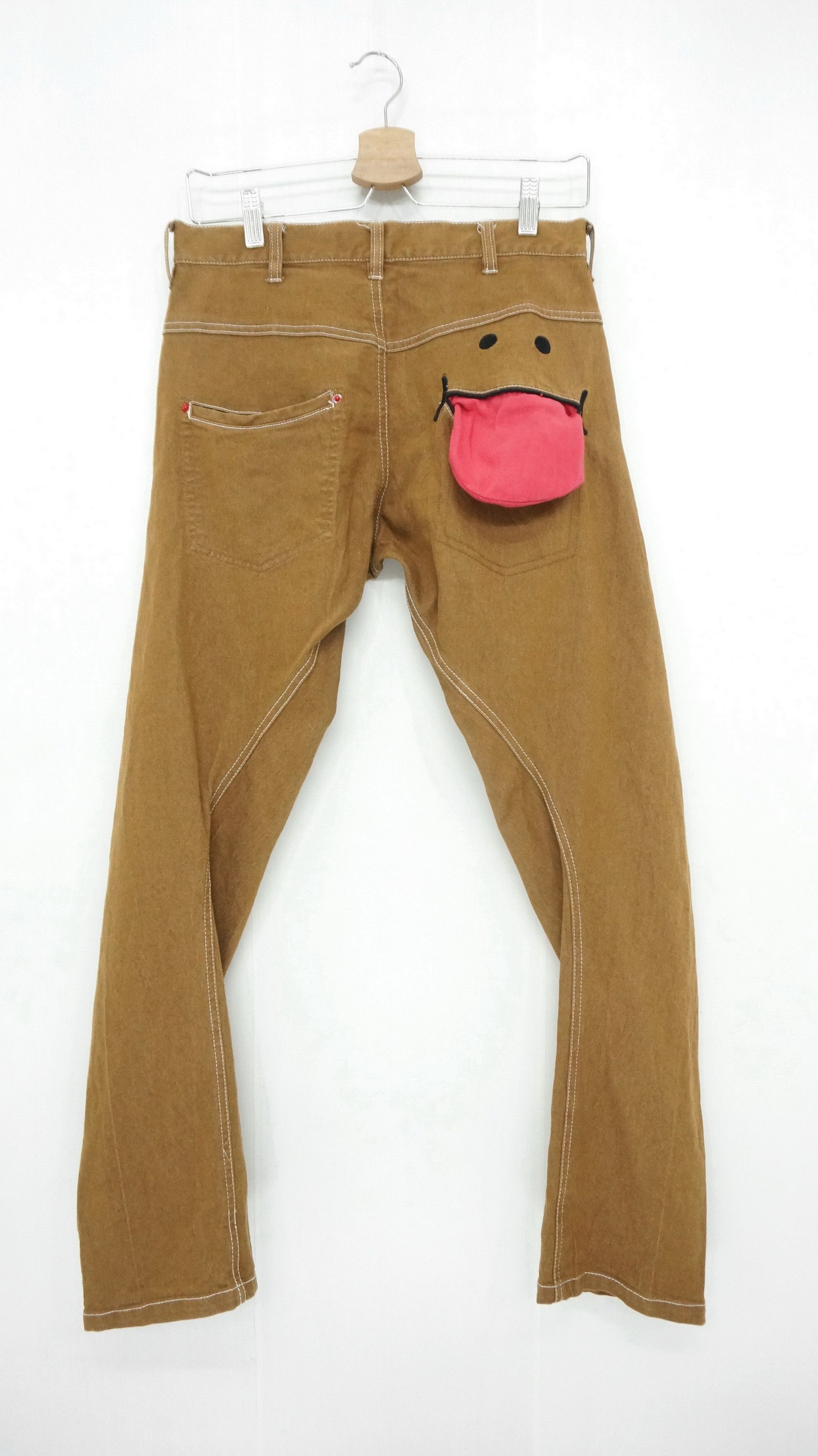 Japanese Brand - Japan UPSMILE RHP Twisted Leg Pants - 1