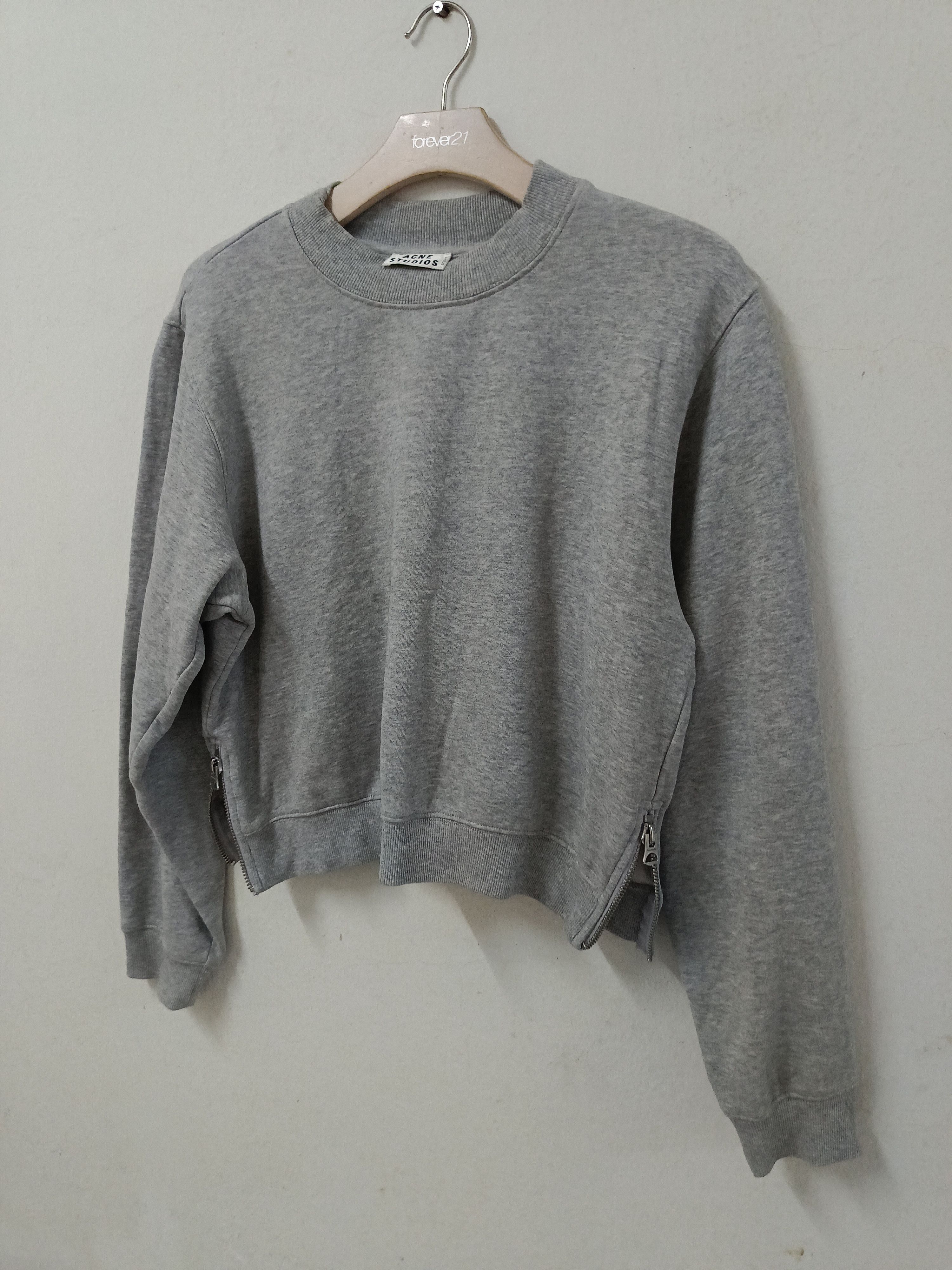 Acne Studio Bird FL cropped jumper - 1