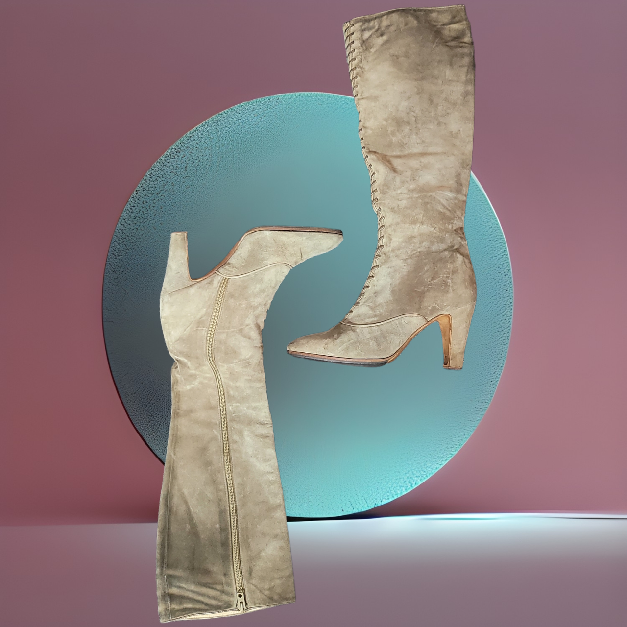 GUCCI 70s Vintage Gucci Suede Boots | narai | REVERSIBLE