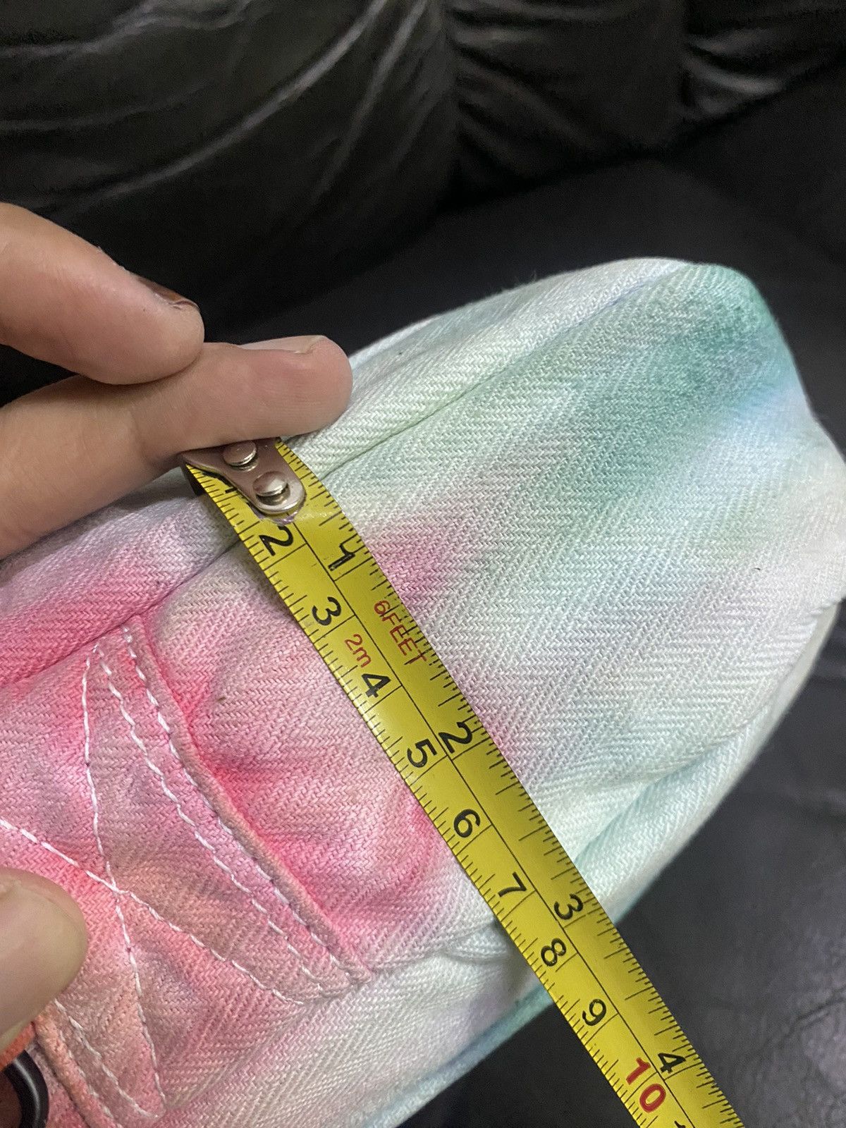 Porter Rainbow Color Cotton Crossbody Bag - 15
