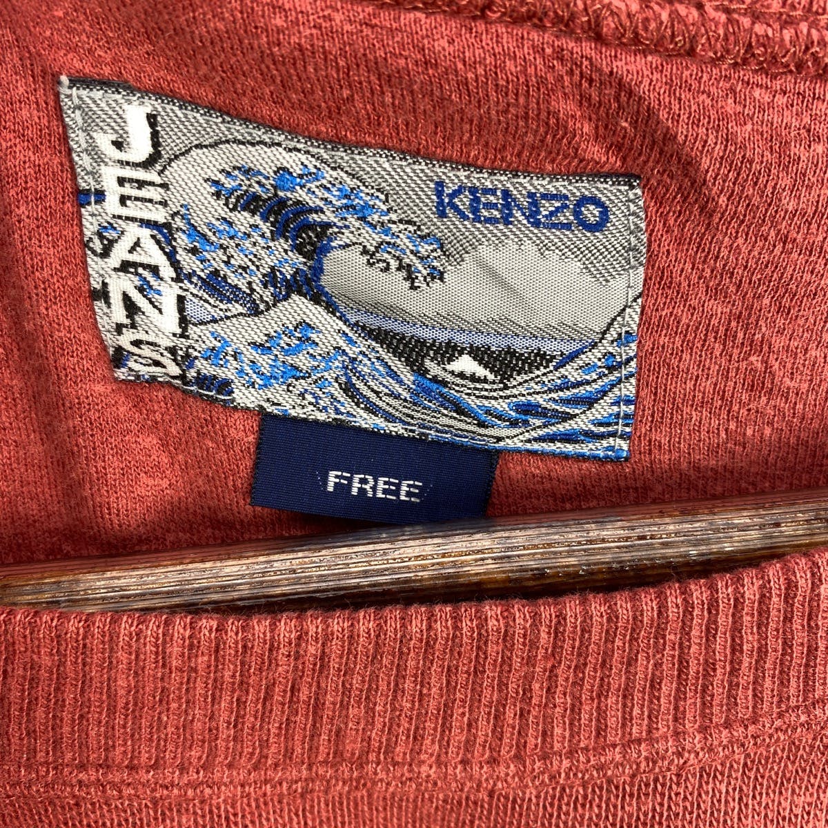 Vintage Kenzo Jeans Sweatshirt Embroidery Logo - 7