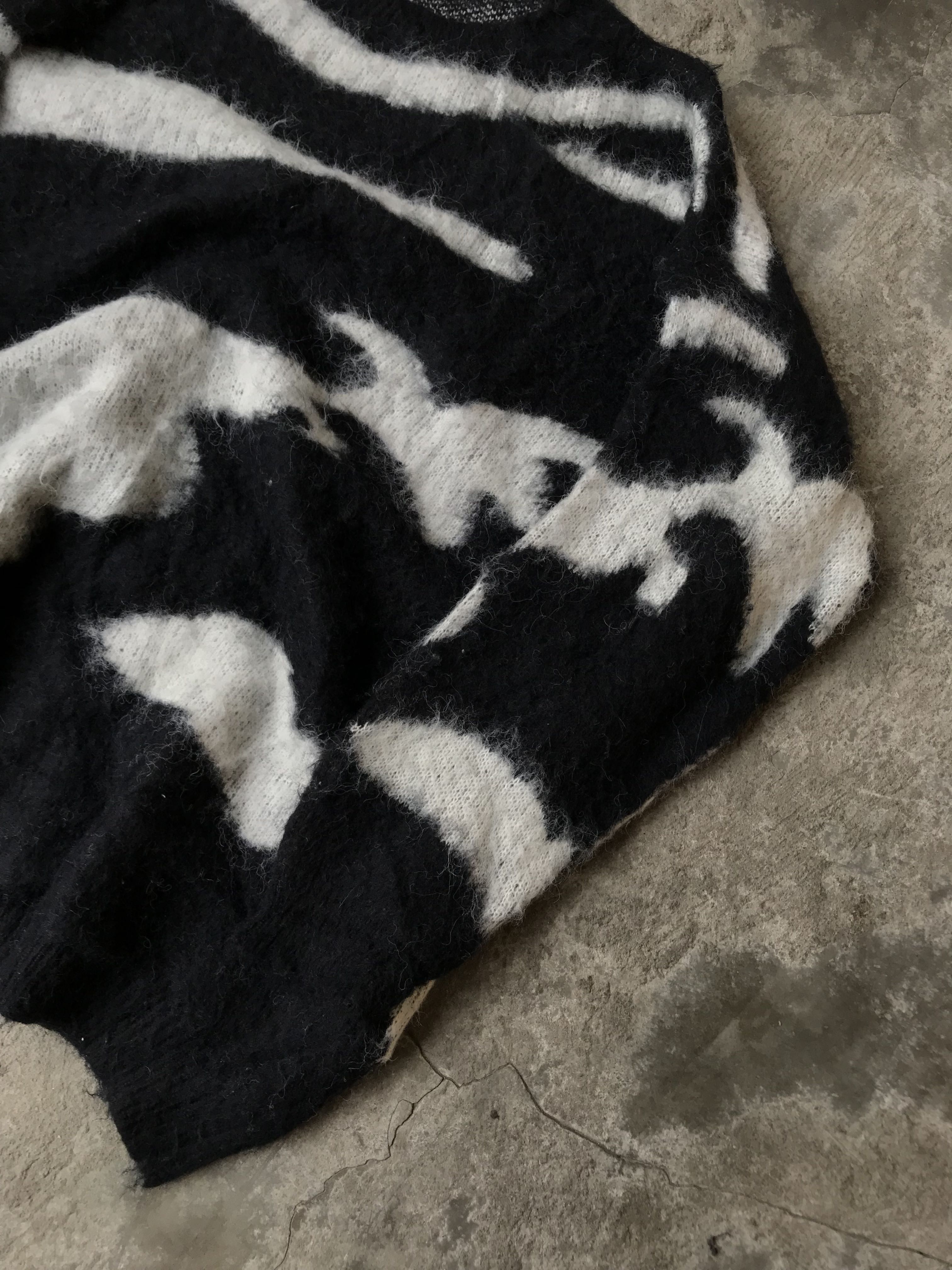 90s Issey Miyake design fur knitted - 4