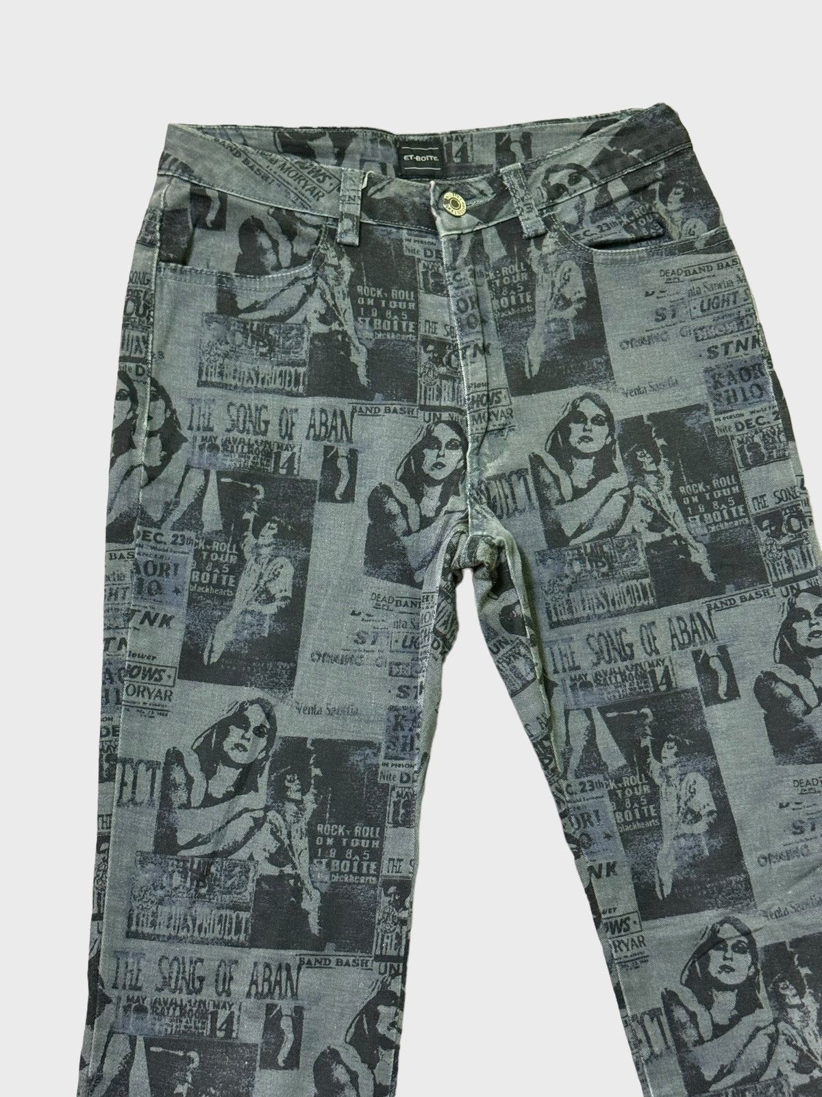 Et-Botte sexy Girl The Song of Aban Overprint Pant - 4