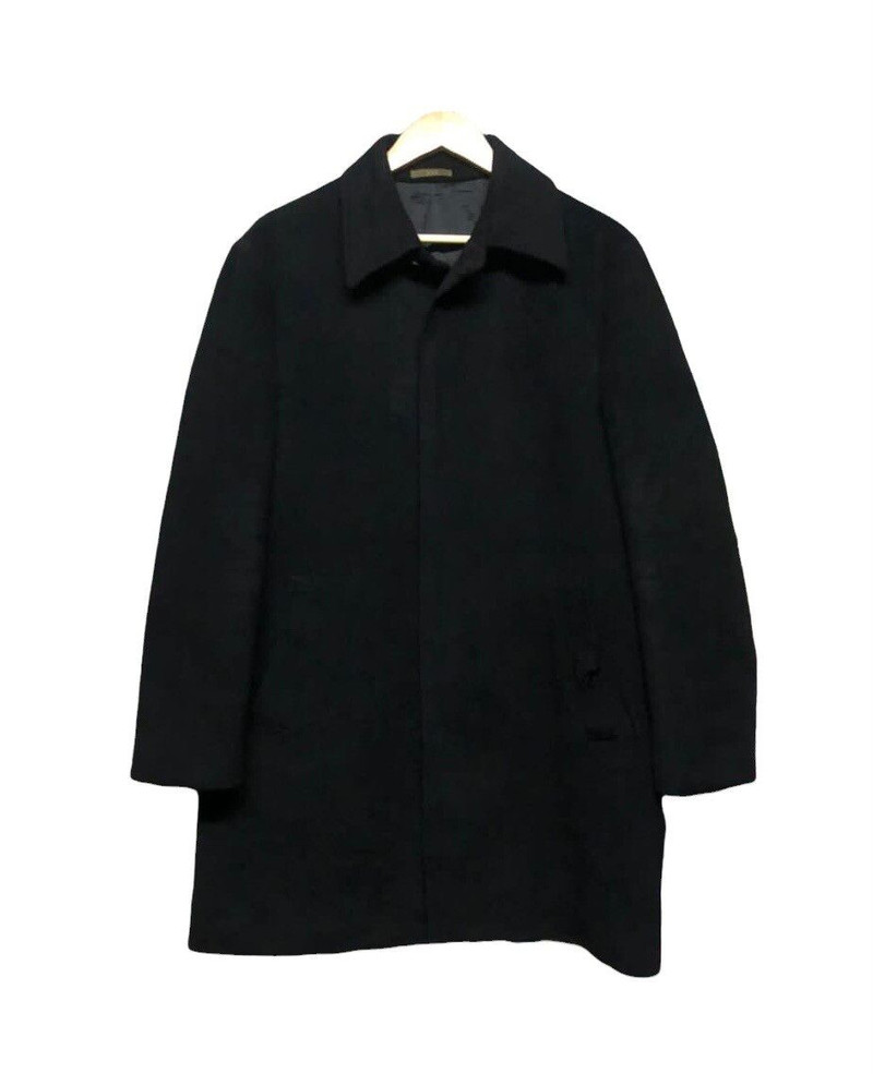 Vtg🌑Against All Risks Yohji Yamamoto Black Longjacket - 1