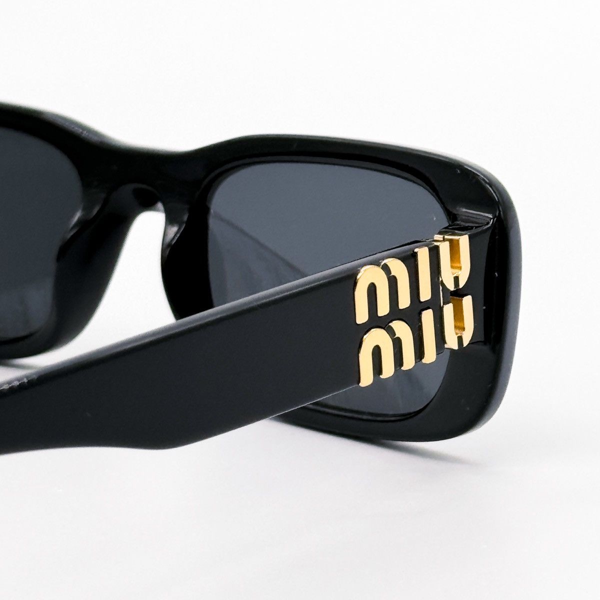 NEW MIU MIU SMU 08Z 1AB5S0 SQUARE SUNGLASSES MU08ZS 1AB5S0 - 8