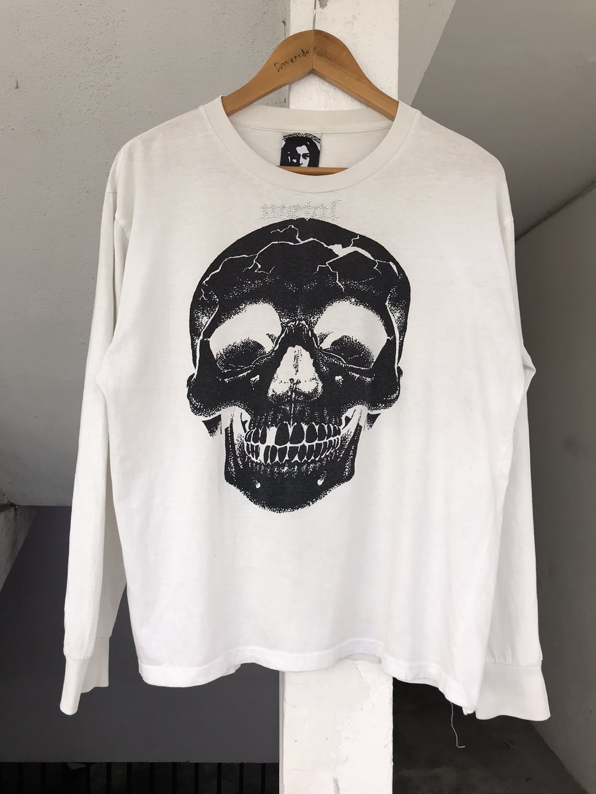 Hysteric Glamour Skull Metal Long Sleeve