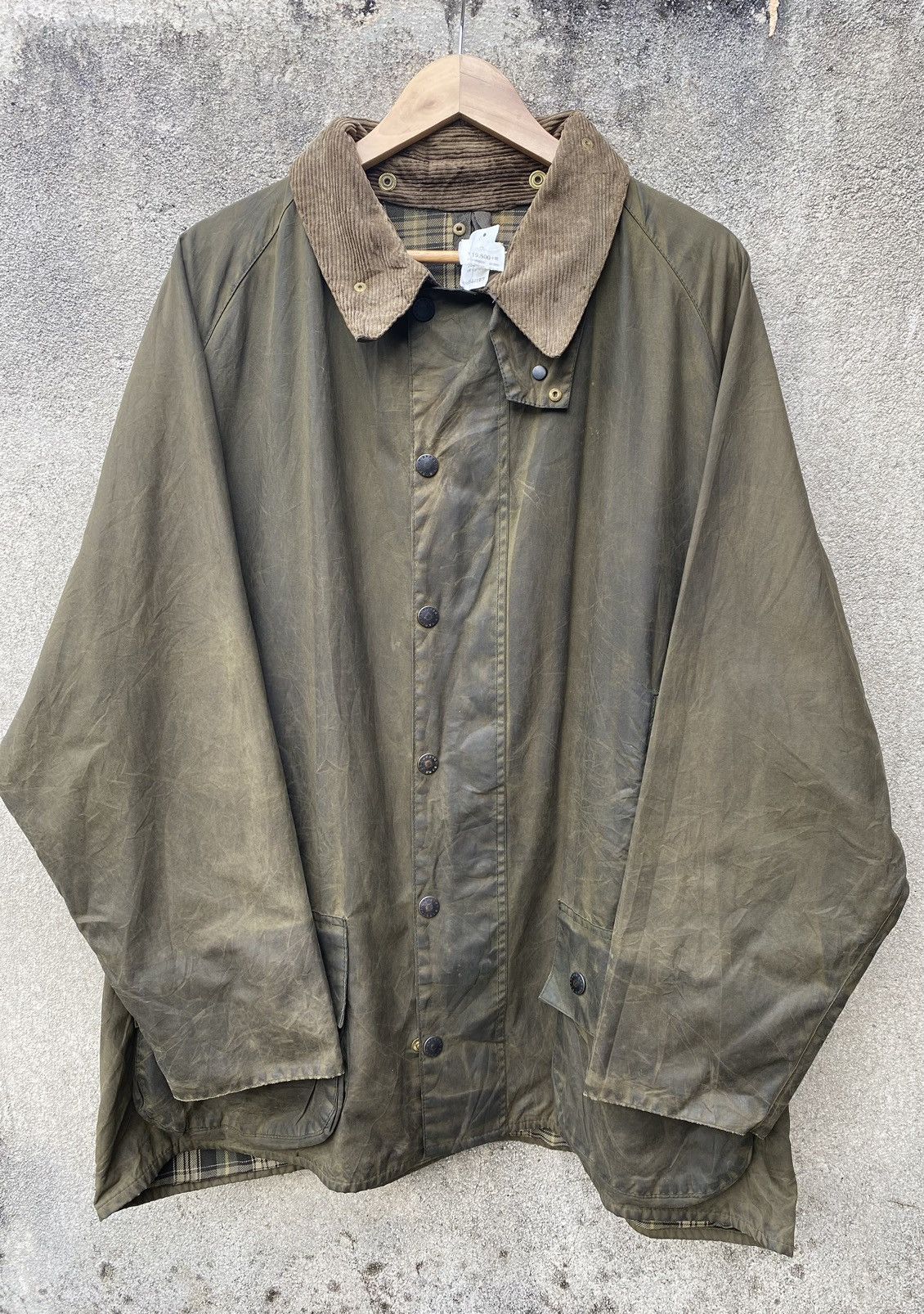 🏴󠁧󠁢󠁥󠁮󠁧󠁿 Vintage Barbour Classic Beaufort Waxed Jacket - 1