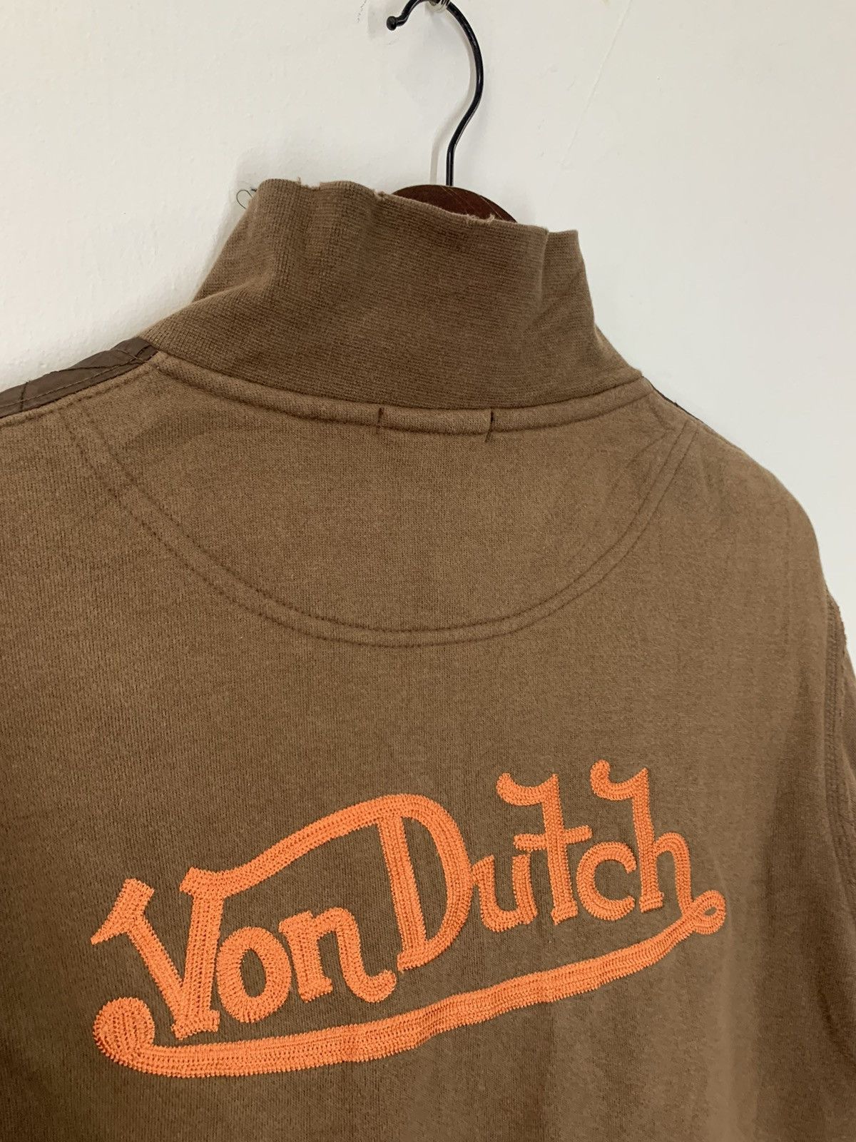 Vintage VON DUTCH Flying Eyeball Sweater Jacket - 10