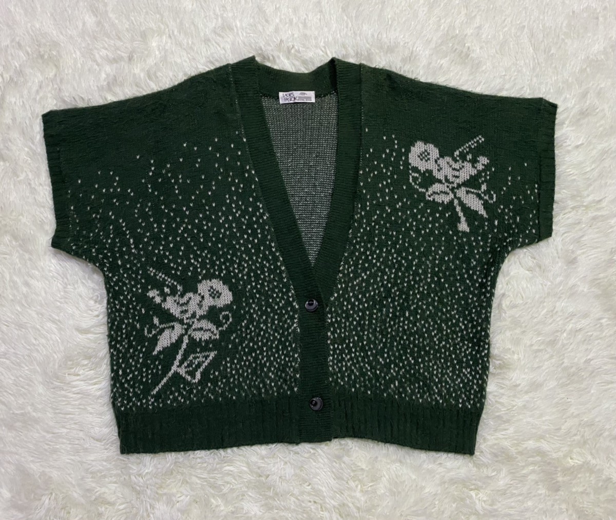 Cardigan - Wool Blend Sweater Cardigan - 7