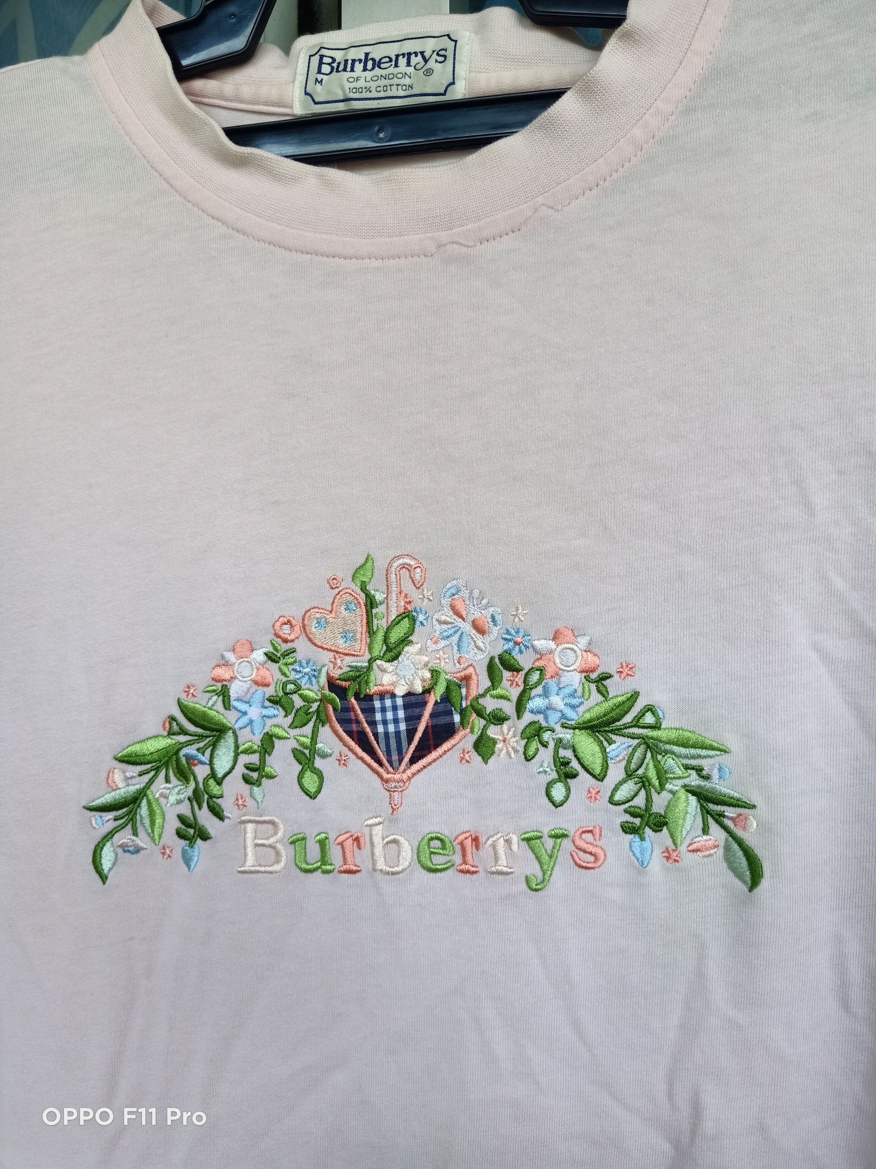 Vintage 90s Burberry tee - 3