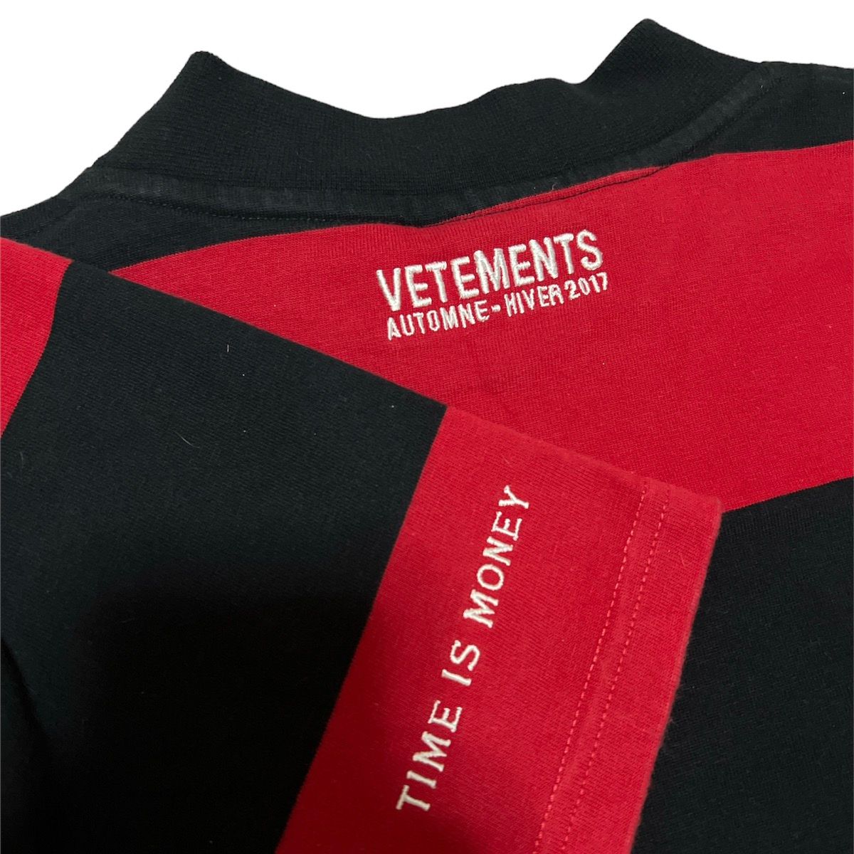 Vetements Time is money T shirt long sleeve FW17 - 8