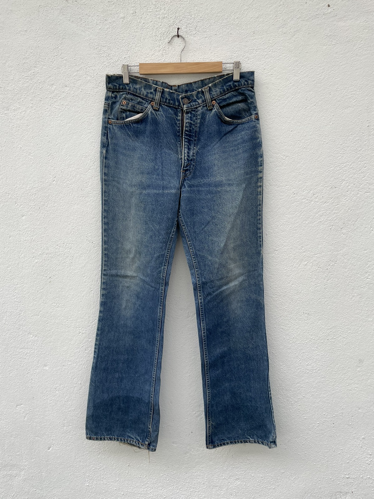 Vintage - Vintage 70s Levi’s Orange Tab Flare Jeans - 1