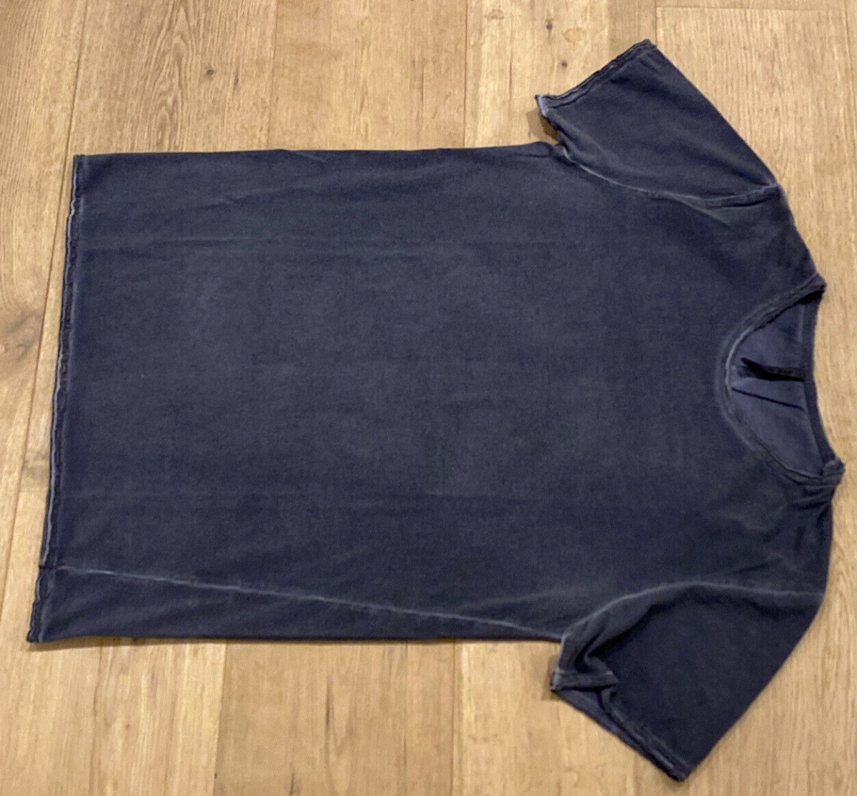 Giorgio Brato - Distressed Blue Washed T-Shirt S M - 3