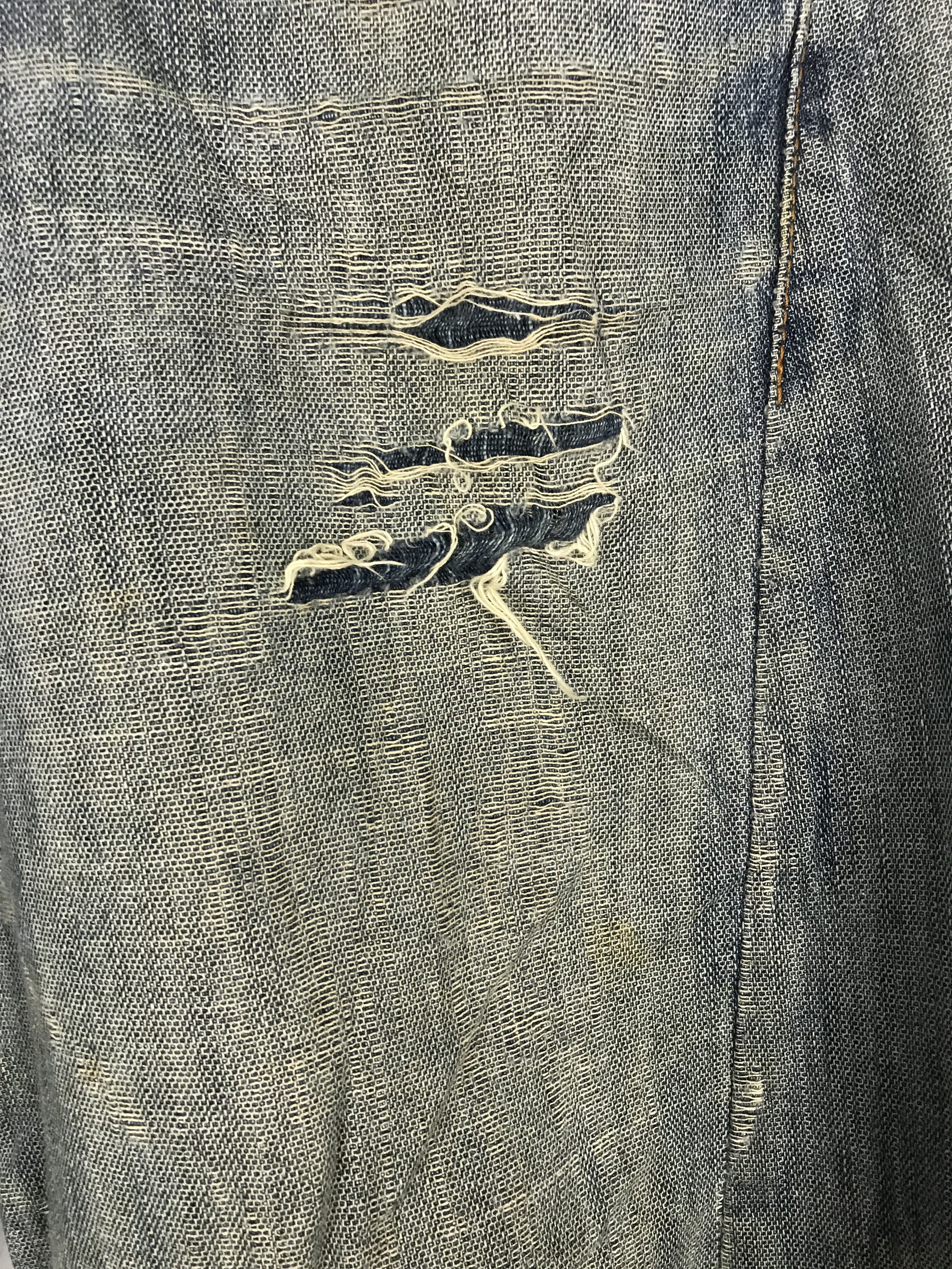 Armani - Armani Jeans Distressed Destroyed Denim Pant #2495 - 5