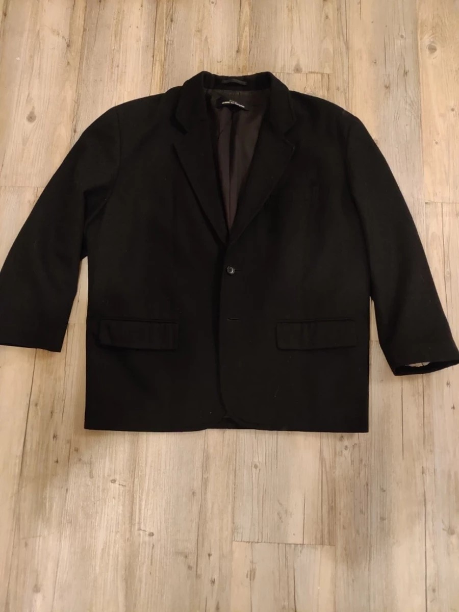 ARCHIVE ! CDG TRICOT round shoulders short blazer - 3