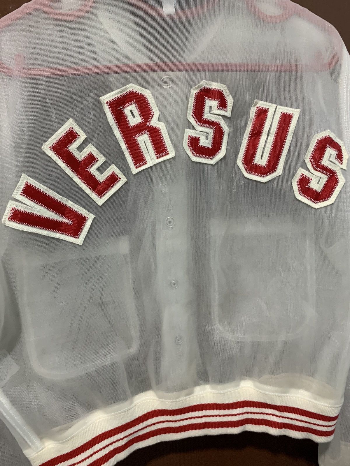 Vintage VERSUS VERSACE Transparent Cropped Jacket - 4