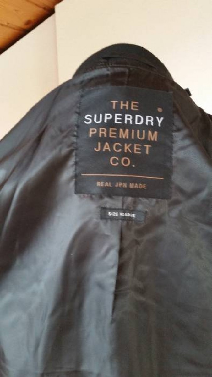 Superdry - Velvet Black Bomber Jacket - 4