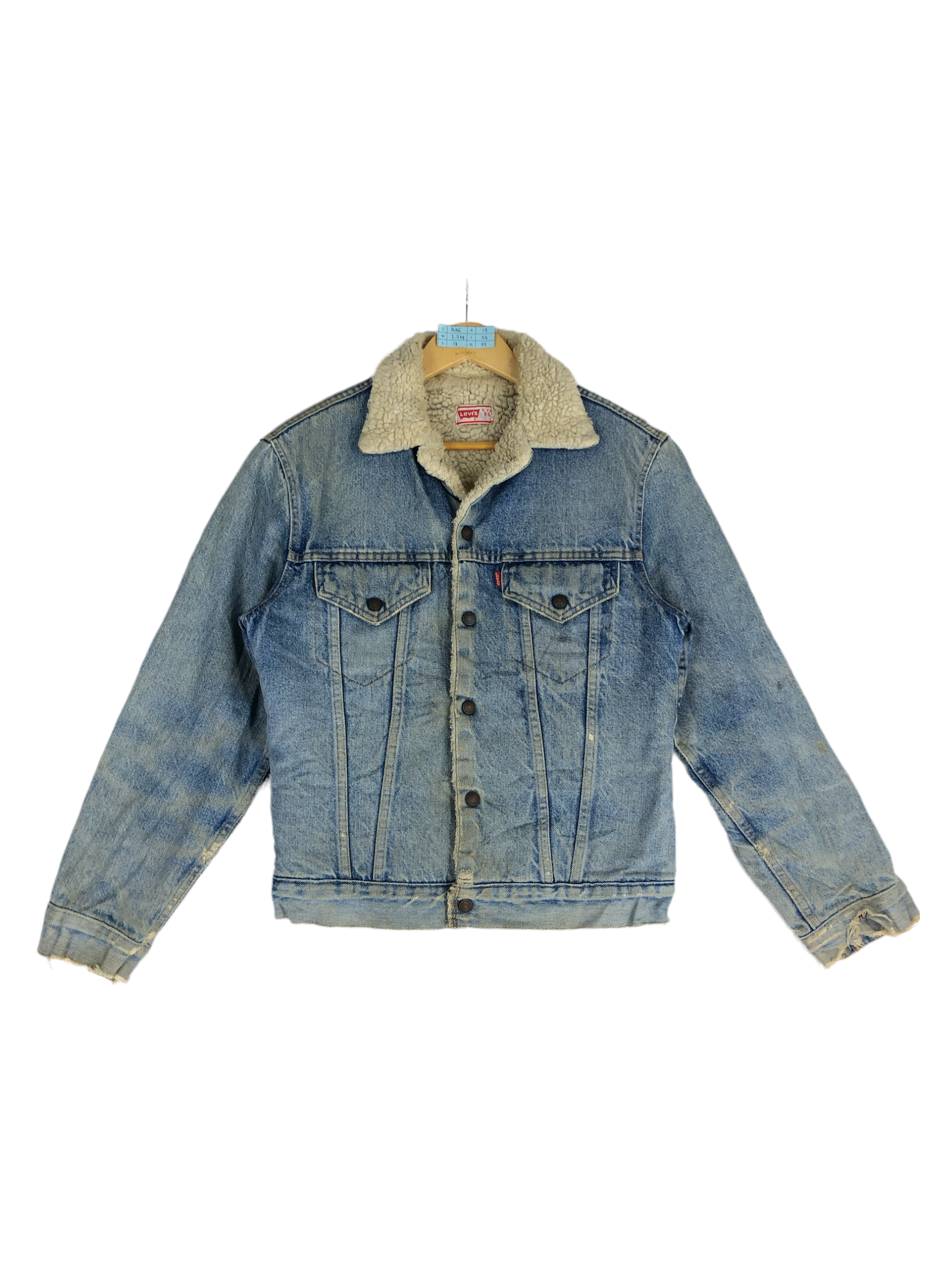 Levi's Vintage Distressed Levi's Trucker Jacket denim Jacket