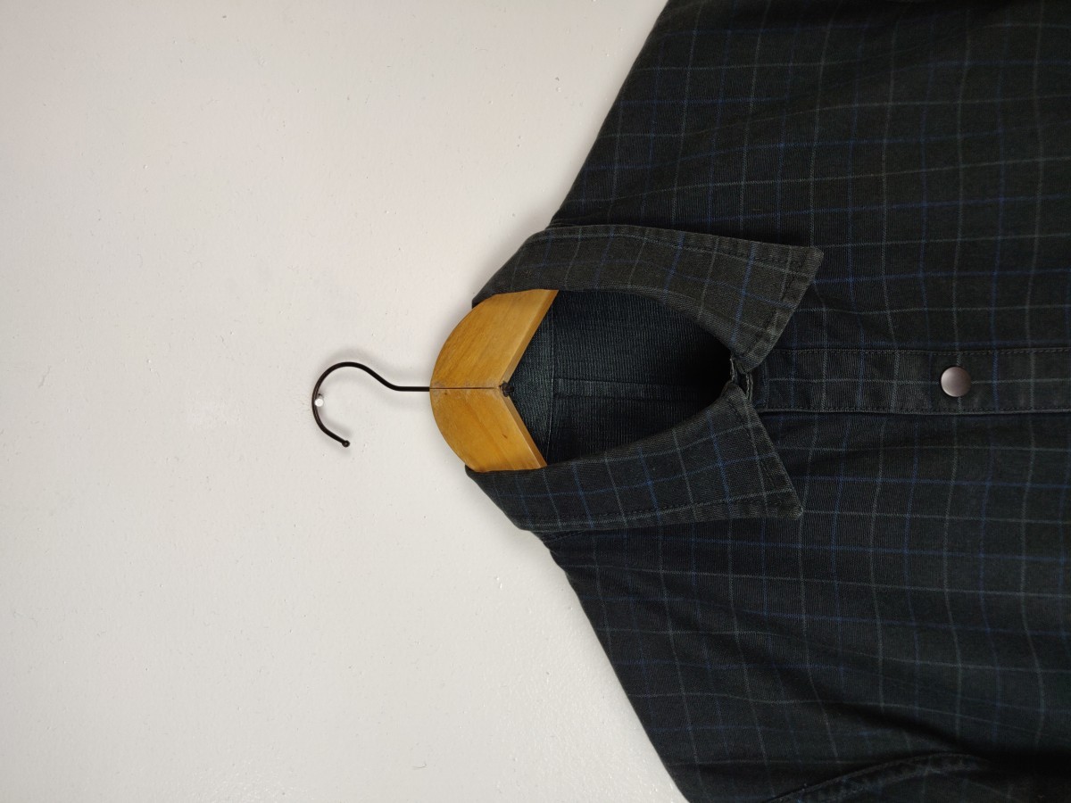 Chaps - CRL Checkered Plaid Tartan Light Outerwear Jacket - 3