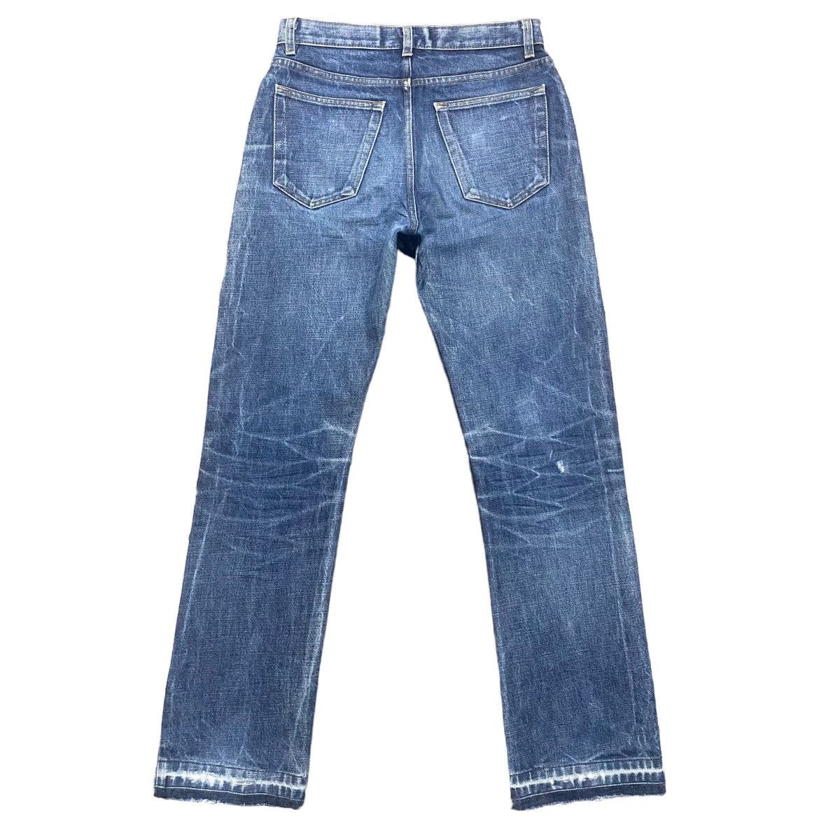 1999 Helmut Lang Classic Raw Italian Cut Jeans - 1