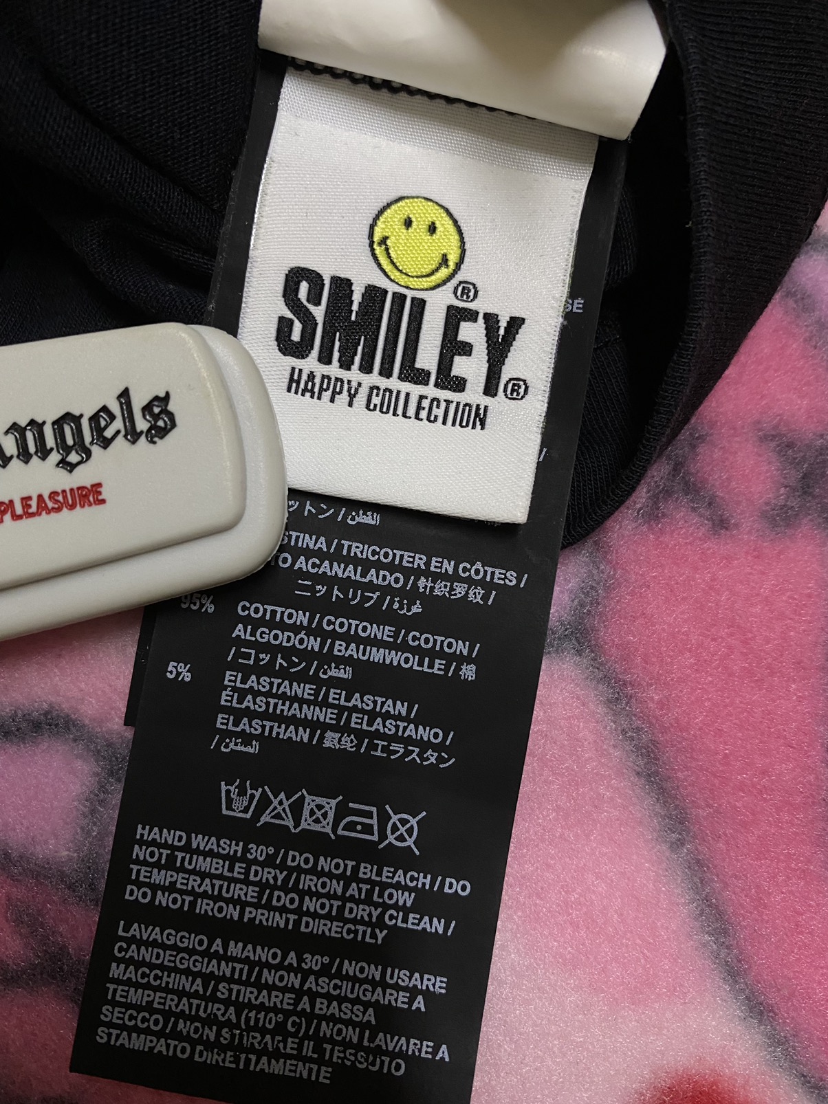 Palm Angels x Smiley Logo Tee T-shirt - 4