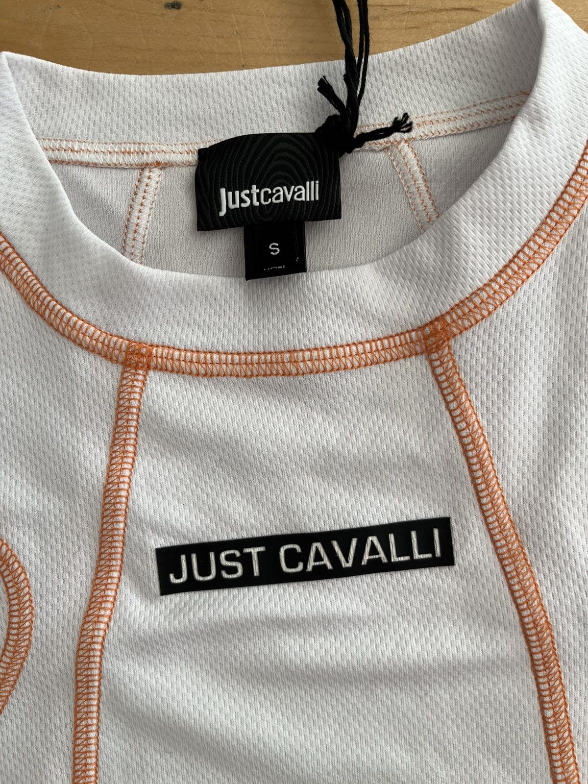 NWT - Just Cavalli Football Jersey T-Shirt - 3