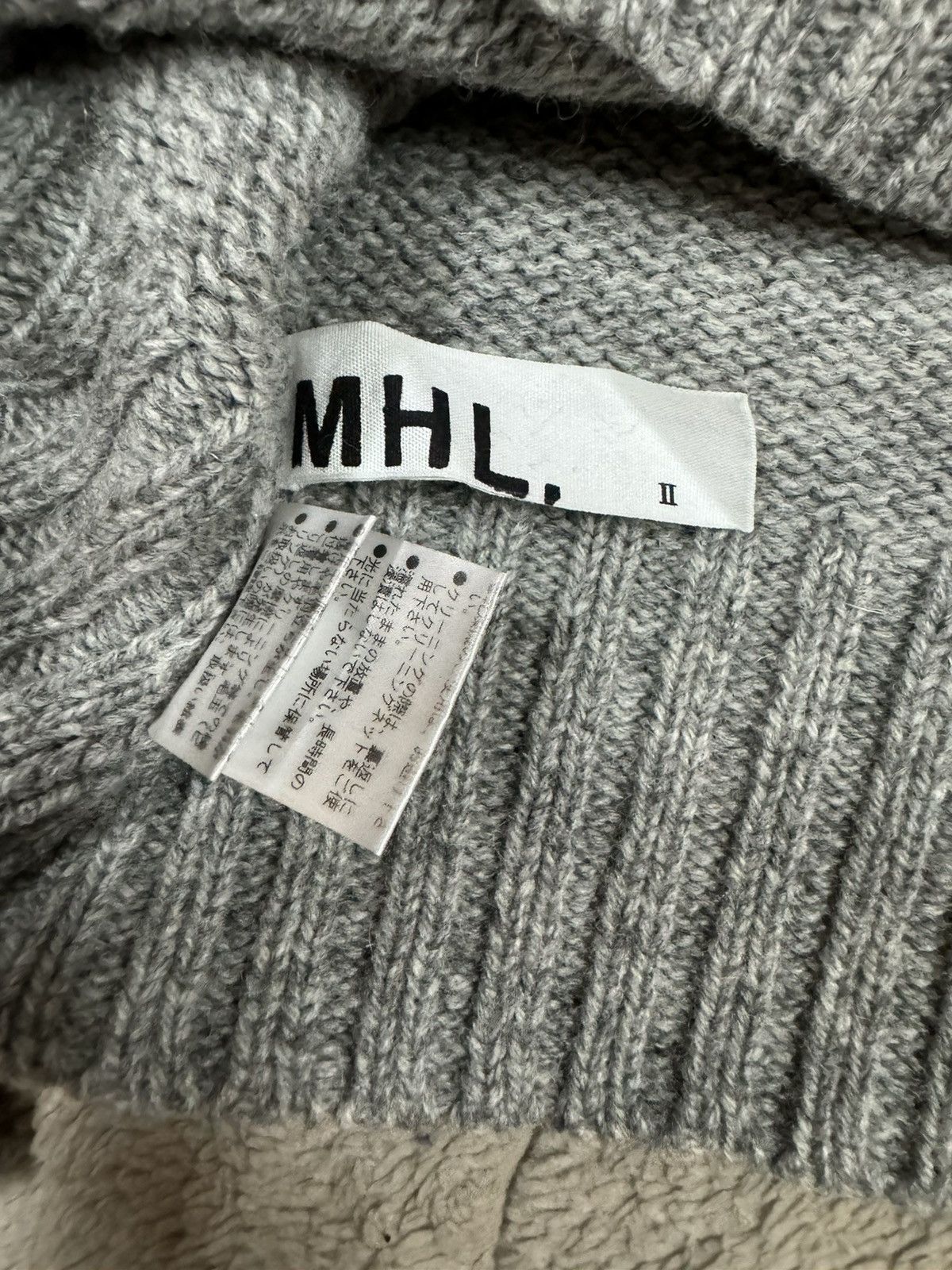 MHL Margaret Howell High Neck Pullover Knitwear - 15