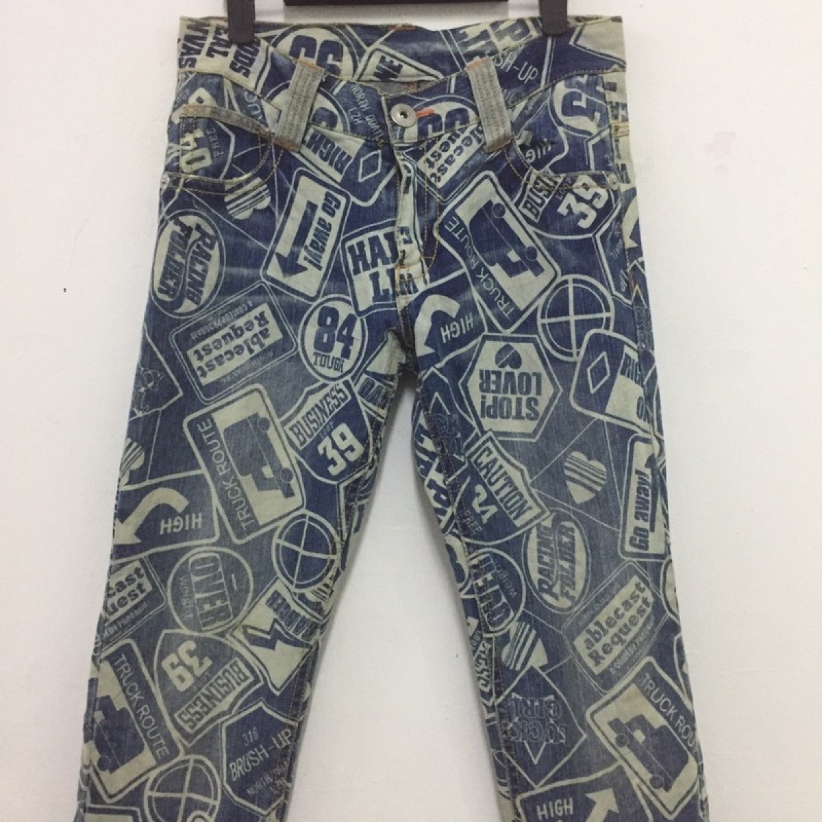 Japanese Brand - Full print jeans like hysteric glamour - 1