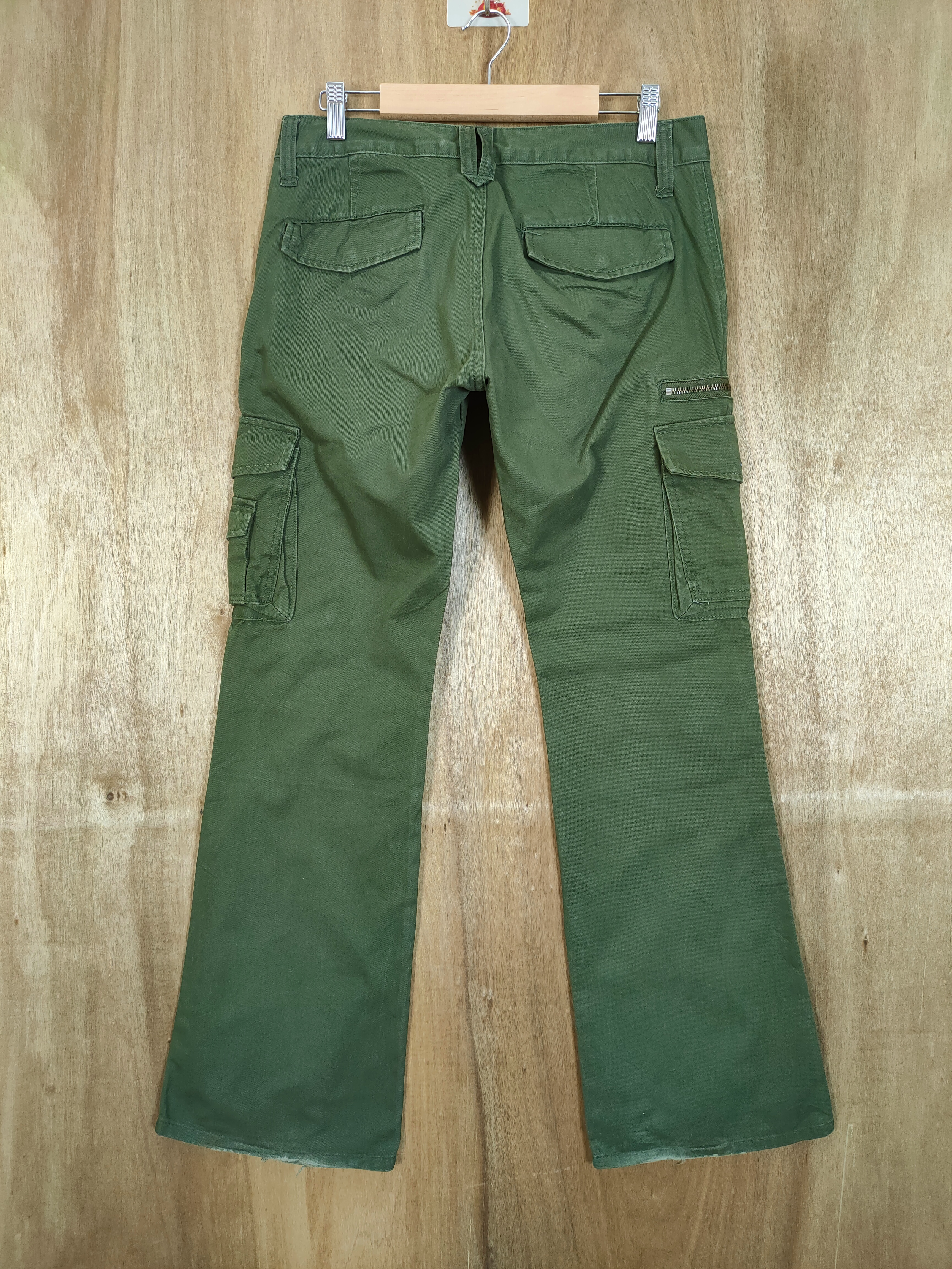 Roots - ROOTS THREE FLARE CARGO PANTS MULTIPOCKET TACTICAL - 2