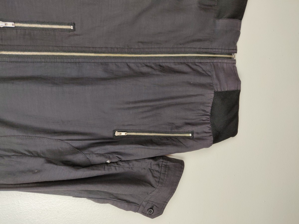 Hare - Japan Short Sleeve Light Bomber Jacket Style Outerwear - 3