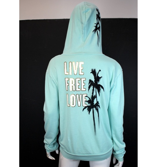 Vintage Havana Live Free Love Pullover Hoodie - 1