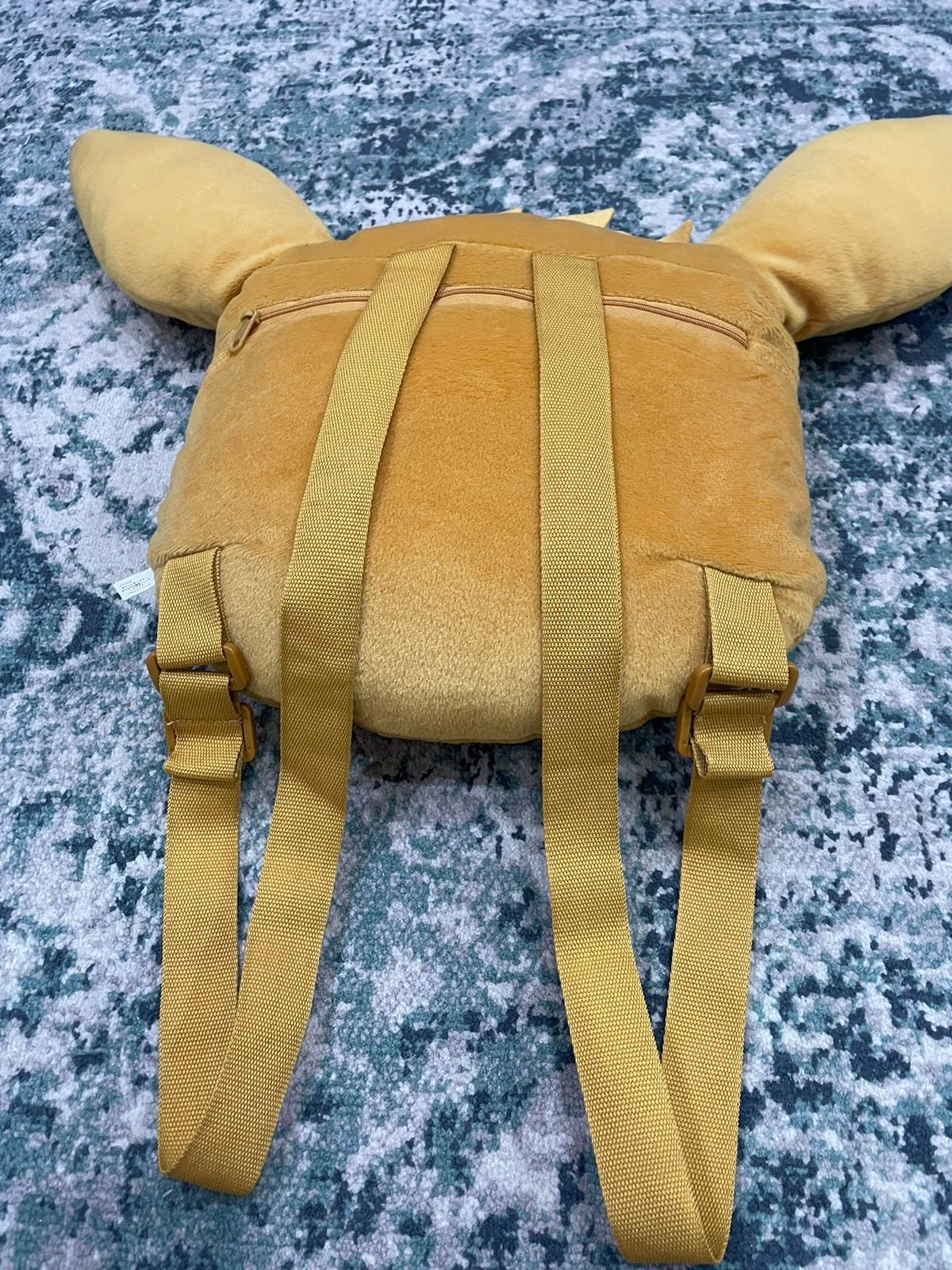 2019 Pokemon Eevee Big Face Pocket Monster Plush Bagpack - 10