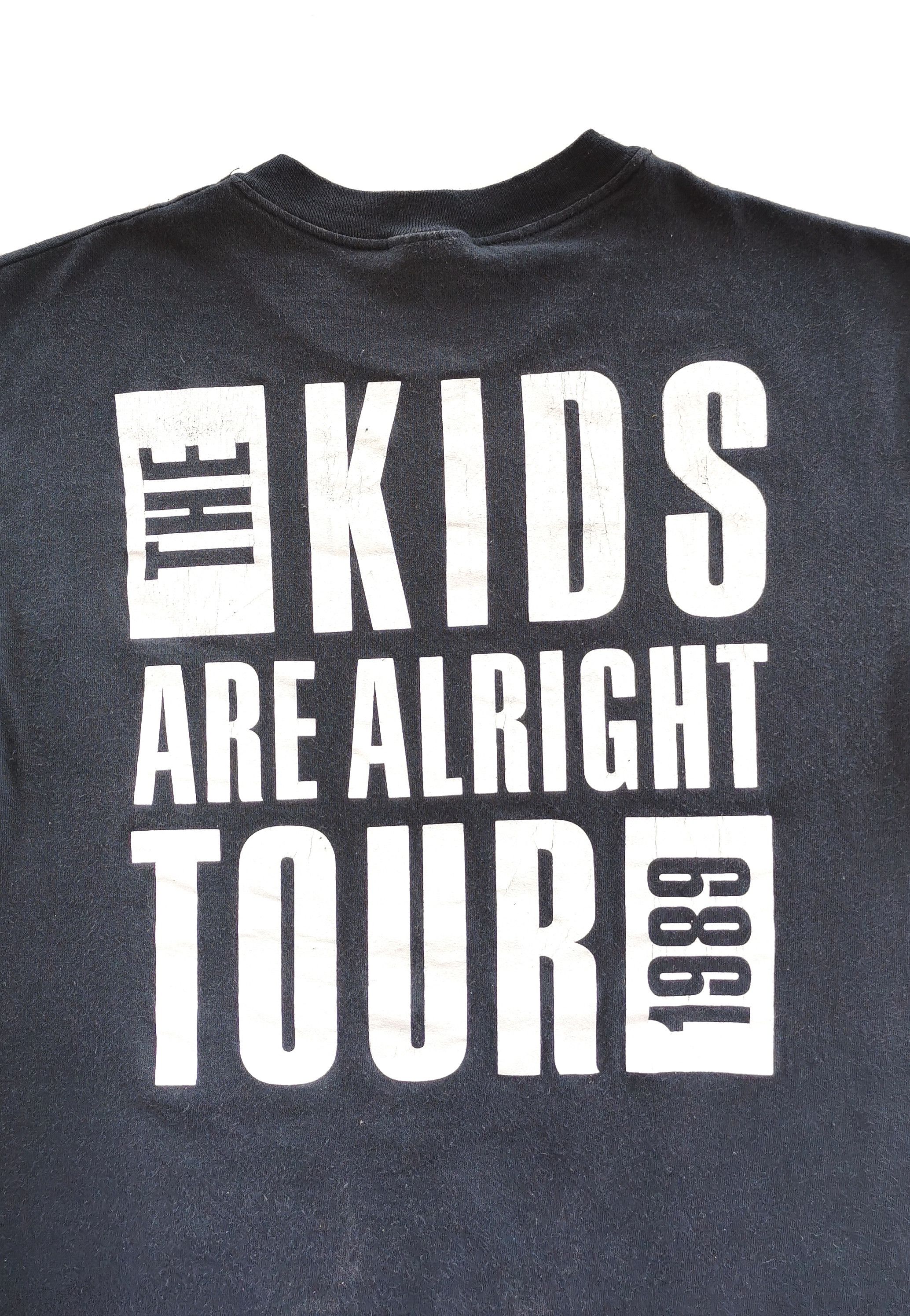 1989 Vintage The Who The Kids Are Alright Tour Tshirt - 7