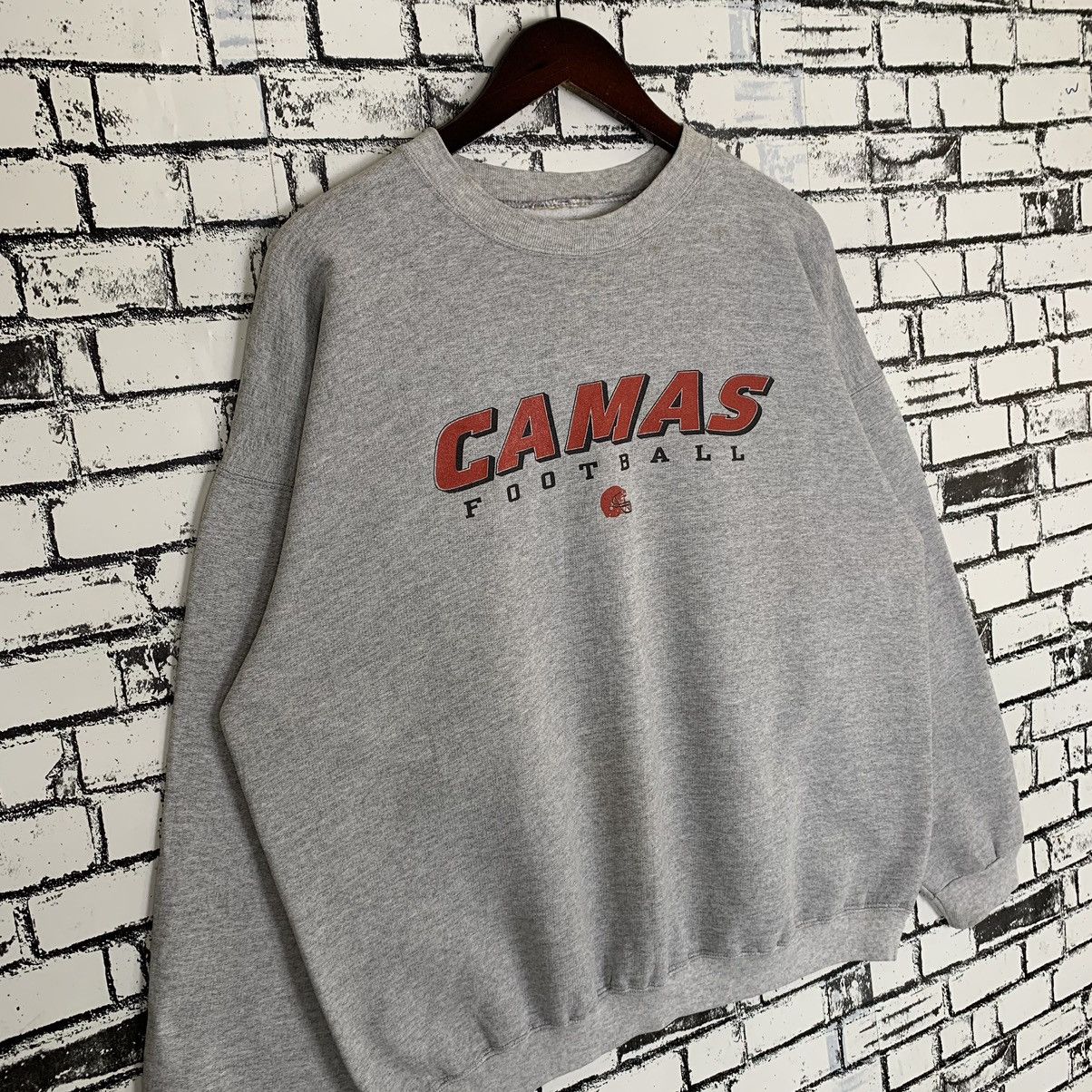 Sportswear - Vintage Camas High School Football Team Sweatshirt Crewneck - 5