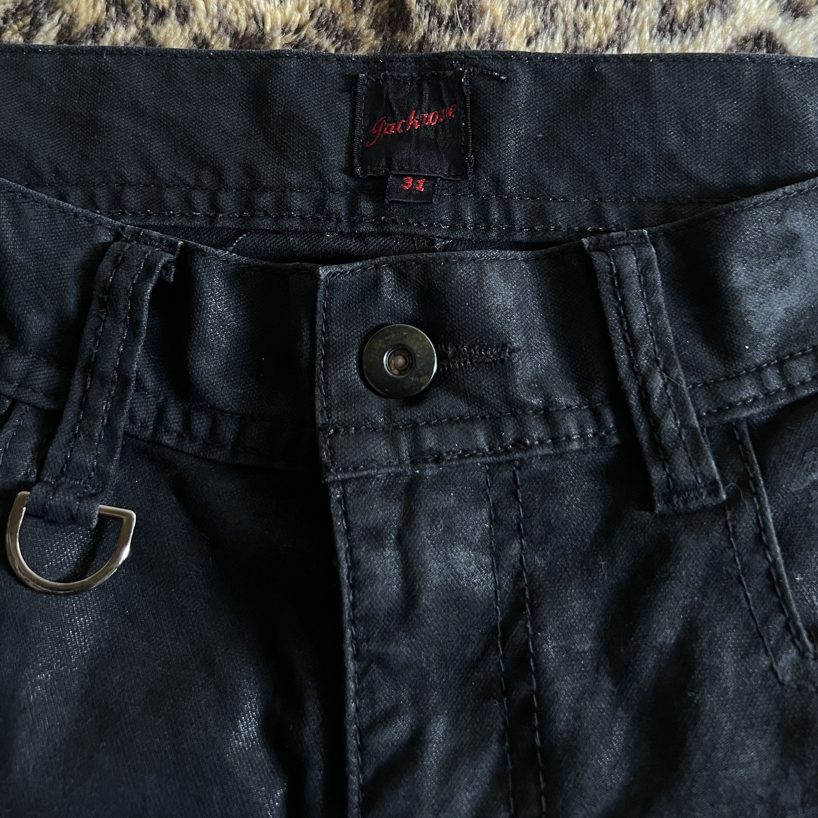 🔥Sold🔥Jack Rose Waxed Gas Mask Cargo Pants - 4
