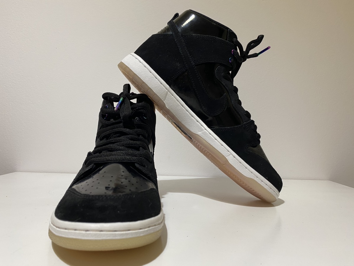 Nike Sb Zoom Dunk High Pro Black/Black-White-Clear - 7