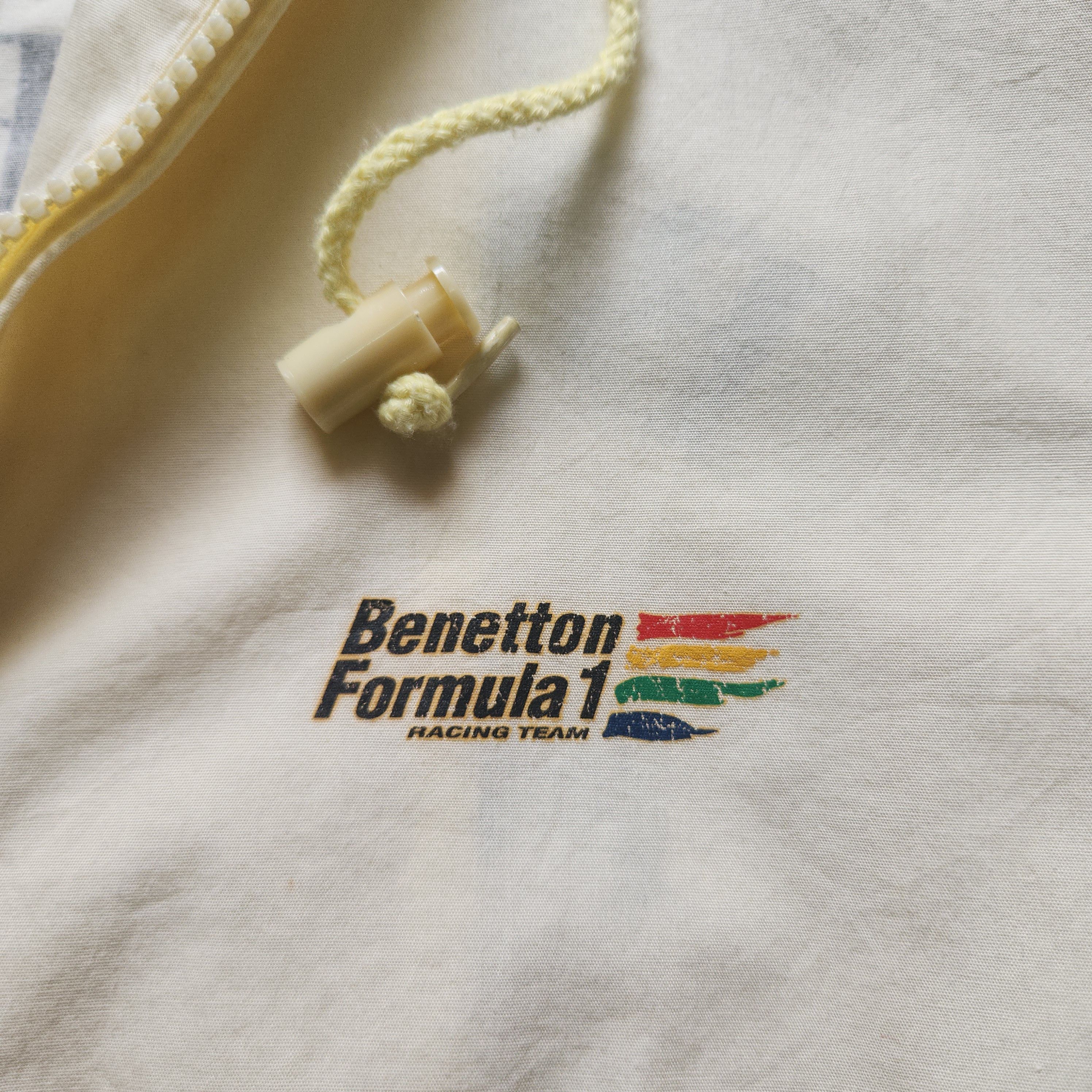 United Colors Of Benetton - Vintage 1980 Benetton Formula 1 Hoodie - 9