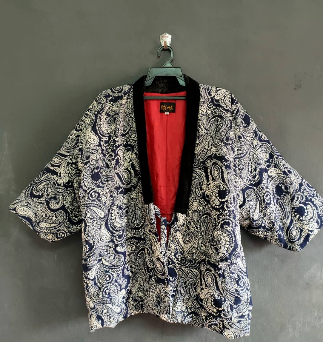 Japanese Traditional - Kimono Hanten Fullprint PaisleY - 1